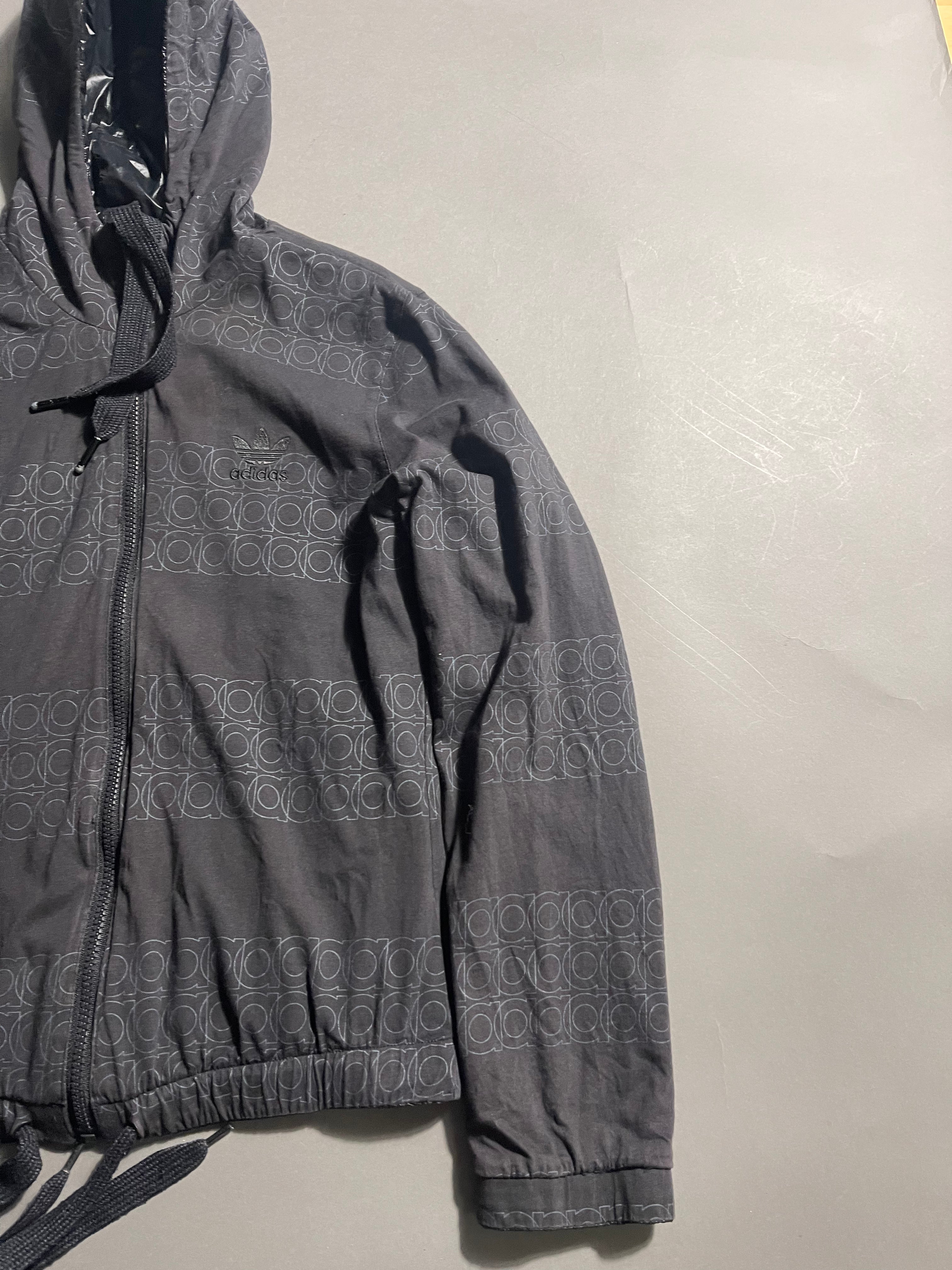 Adidas Reversible Vintage Y2K Windbreaker Jacket XS Womens