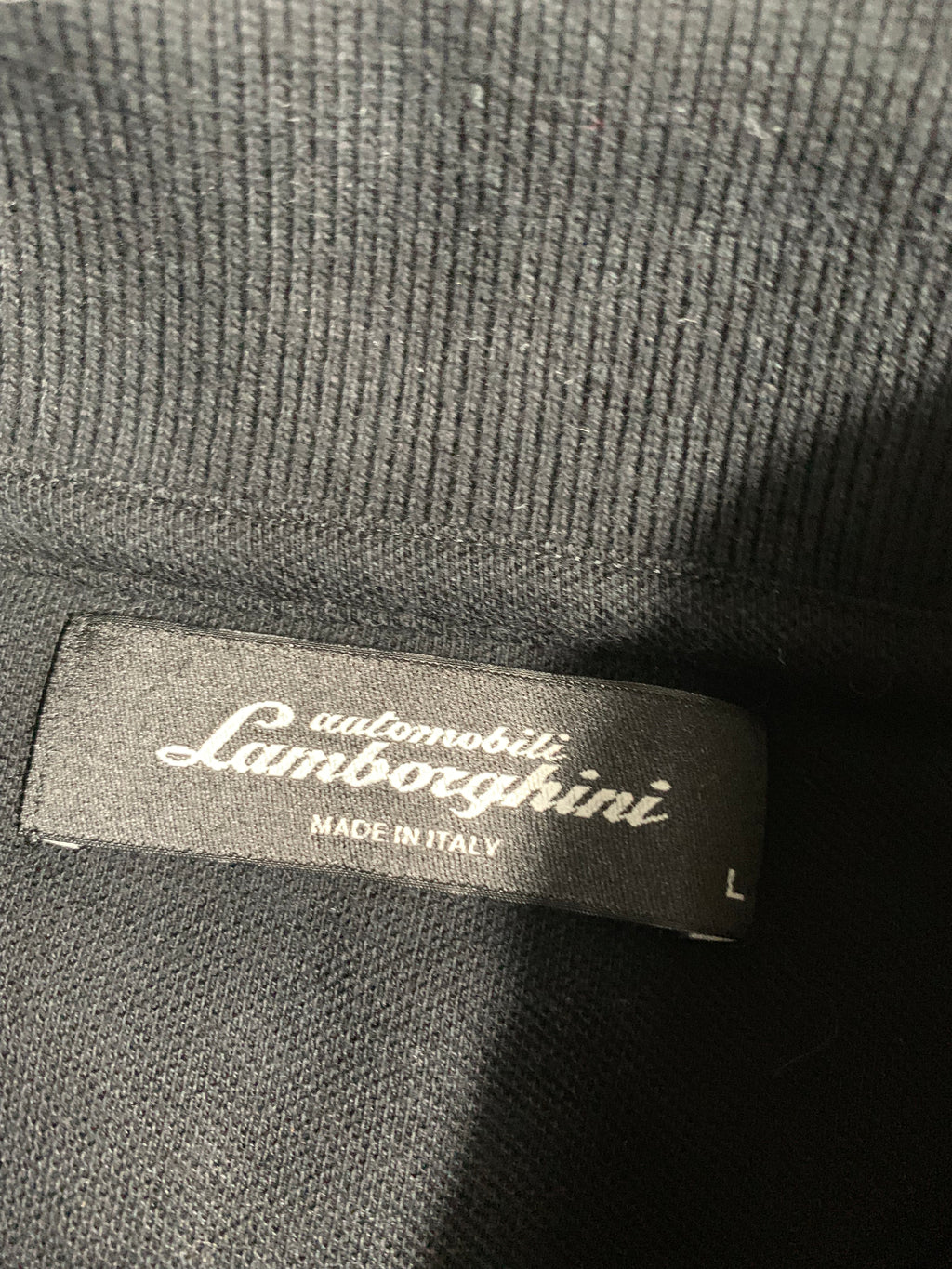 Lamborghini Y2K Polo Shirt L Mens