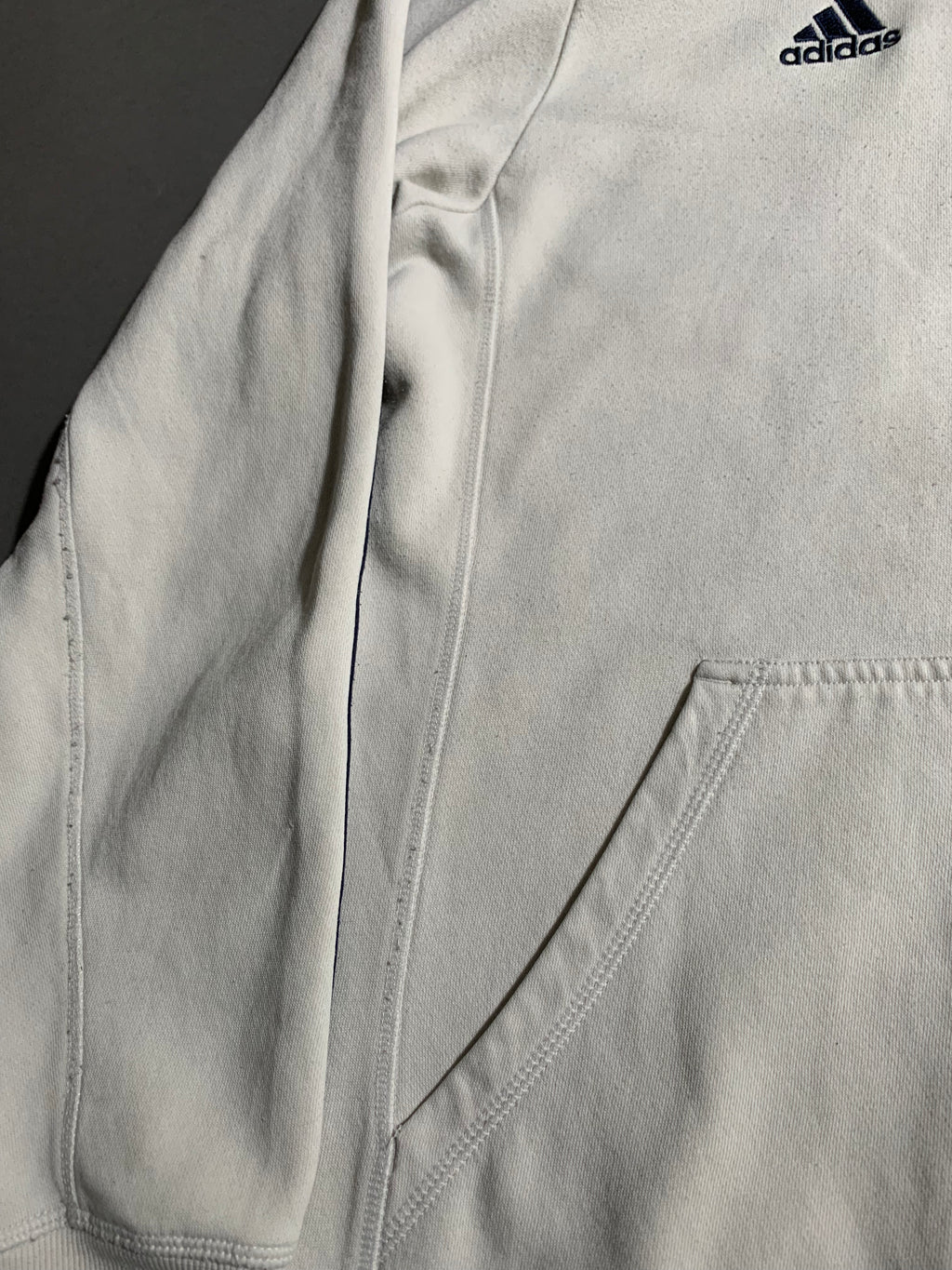 Adidas x Real Madrid Vintage Y2K Zip Hoodie M Mens