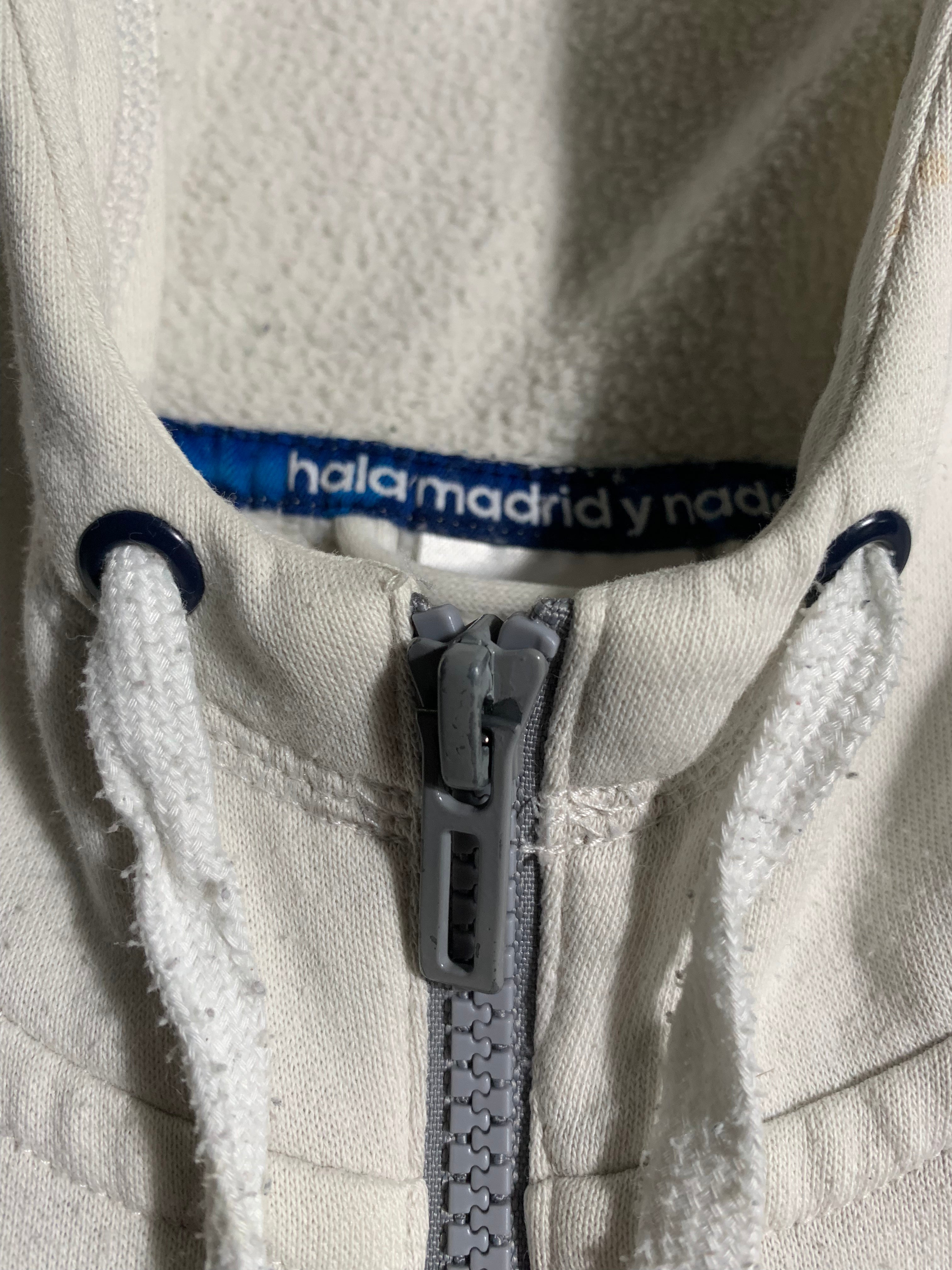 Adidas x Real Madrid Vintage Y2K Zip Hoodie M Mens