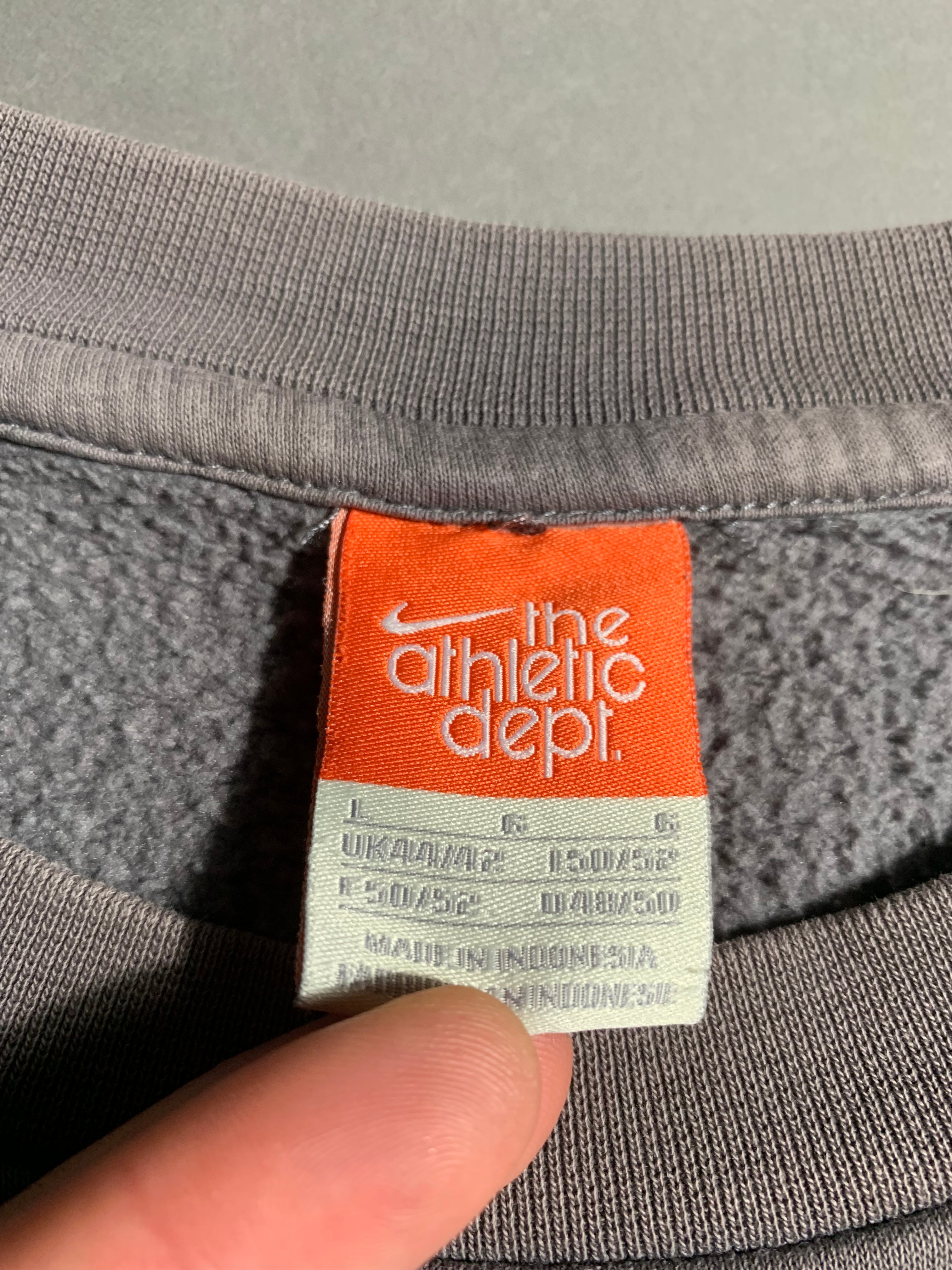 Nike Vintage Y2K Sweatshirt Striped L Mens