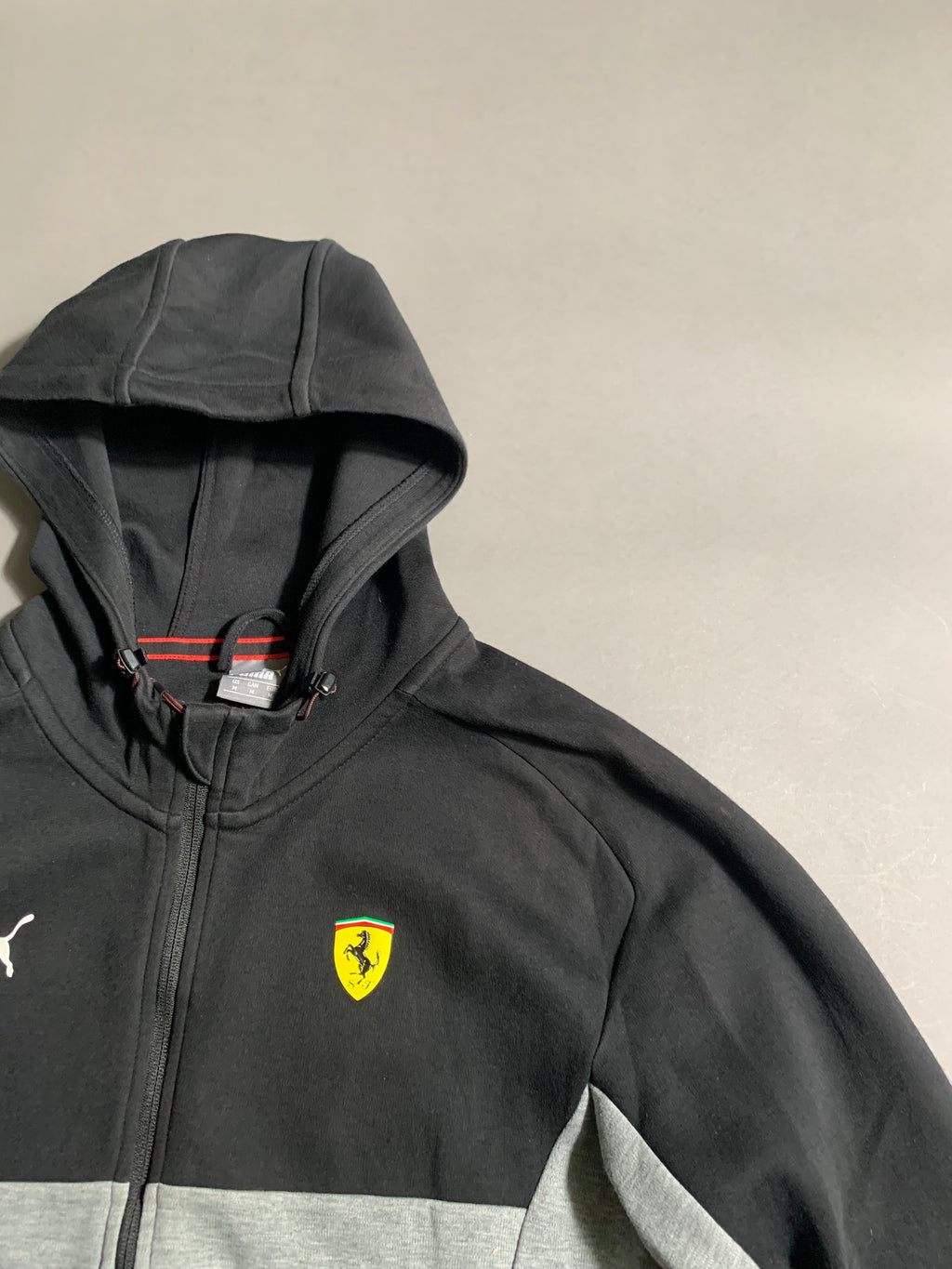 Puma x Ferrari Vintage Y2K Zip Hoodie M Mens