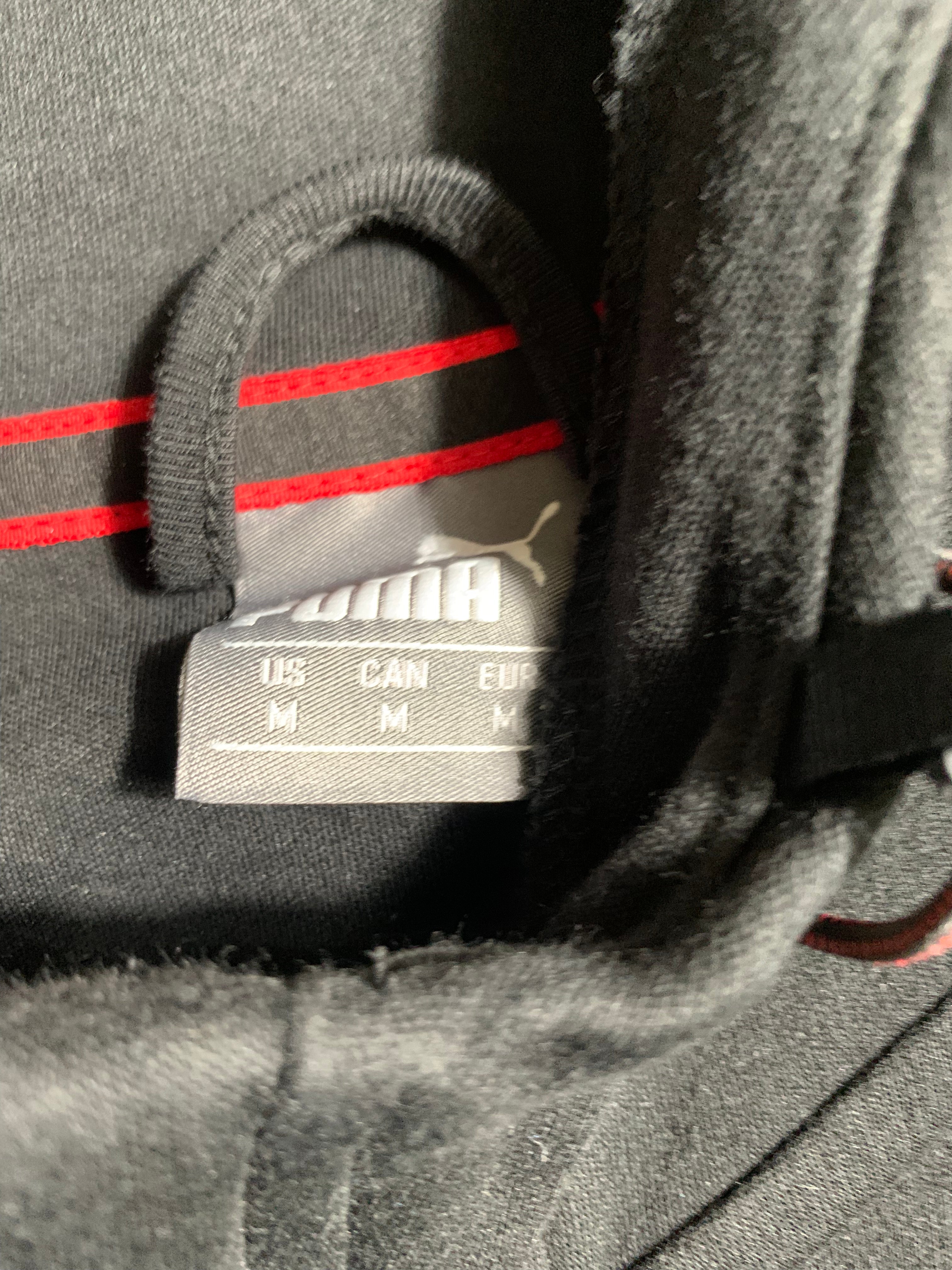 Puma x Ferrari Vintage Y2K Zip Hoodie M Mens