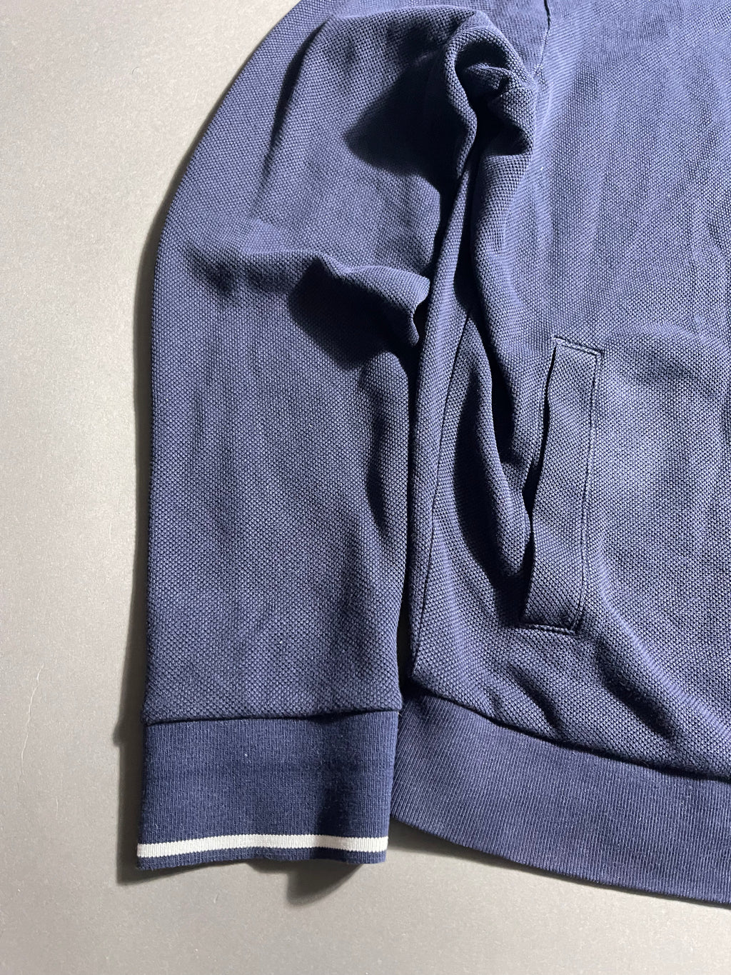 Lacoste Vintage Y2K Zip Sweat Jacket L Mens