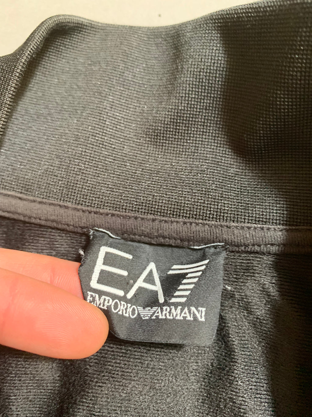Emporio Armani 7 Vintage Y2K Zip Sweat Jacket M Mens