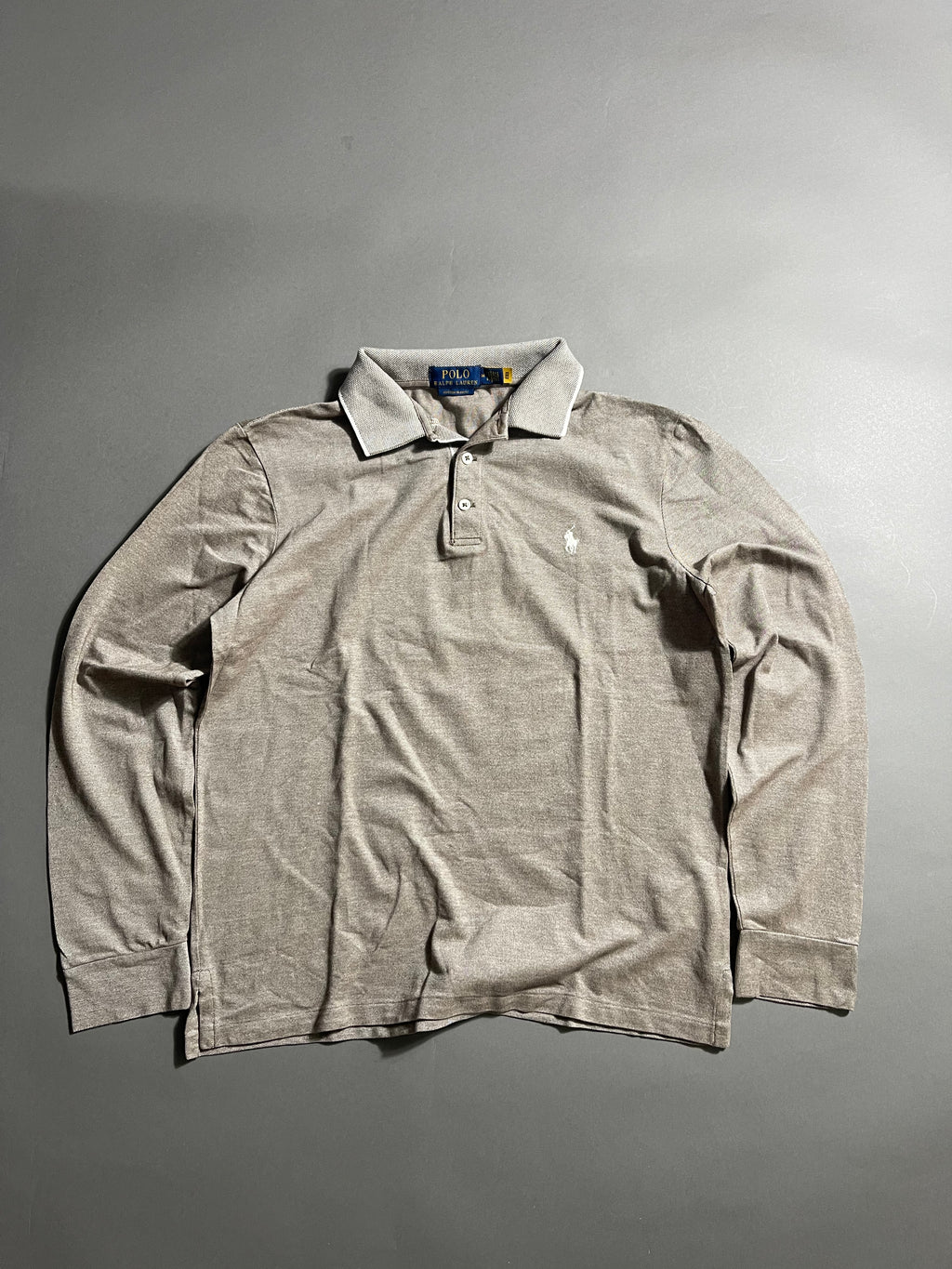 Polo Ralph Lauren Vintage Long Sleeve Polo Shirt S Mens