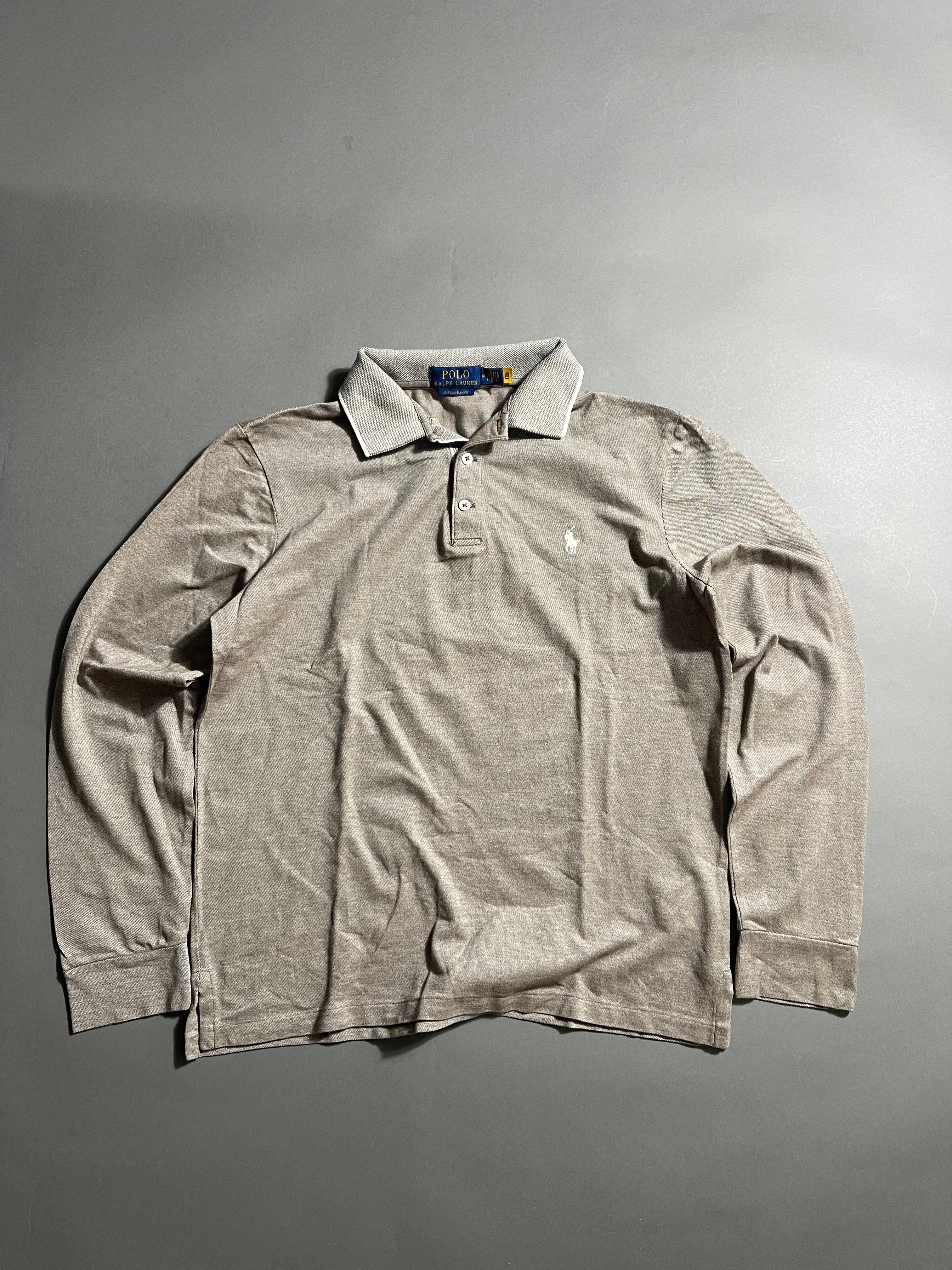 Polo Ralph Lauren Vintage Long Sleeve Polo Shirt S Mens