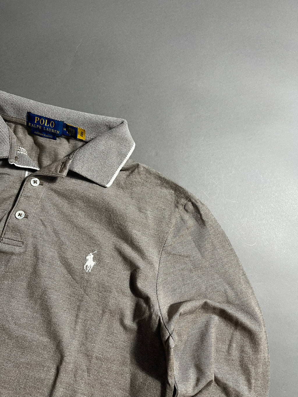 Polo Ralph Lauren Vintage Long Sleeve Polo Shirt S Mens
