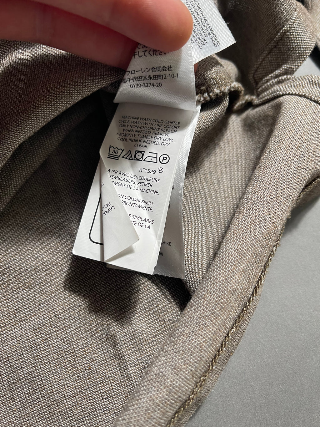 Polo Ralph Lauren Vintage Long Sleeve Polo Shirt S Mens