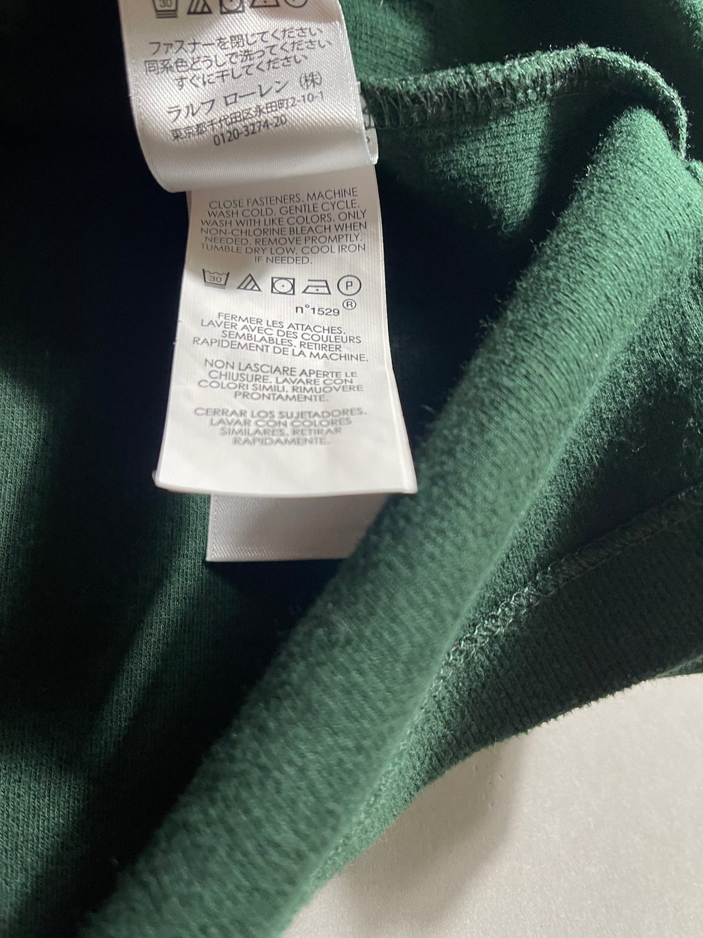 Polo Ralph Lauren Vintage Y2K Sweatshirt Zip 1/4 Knit M Mens