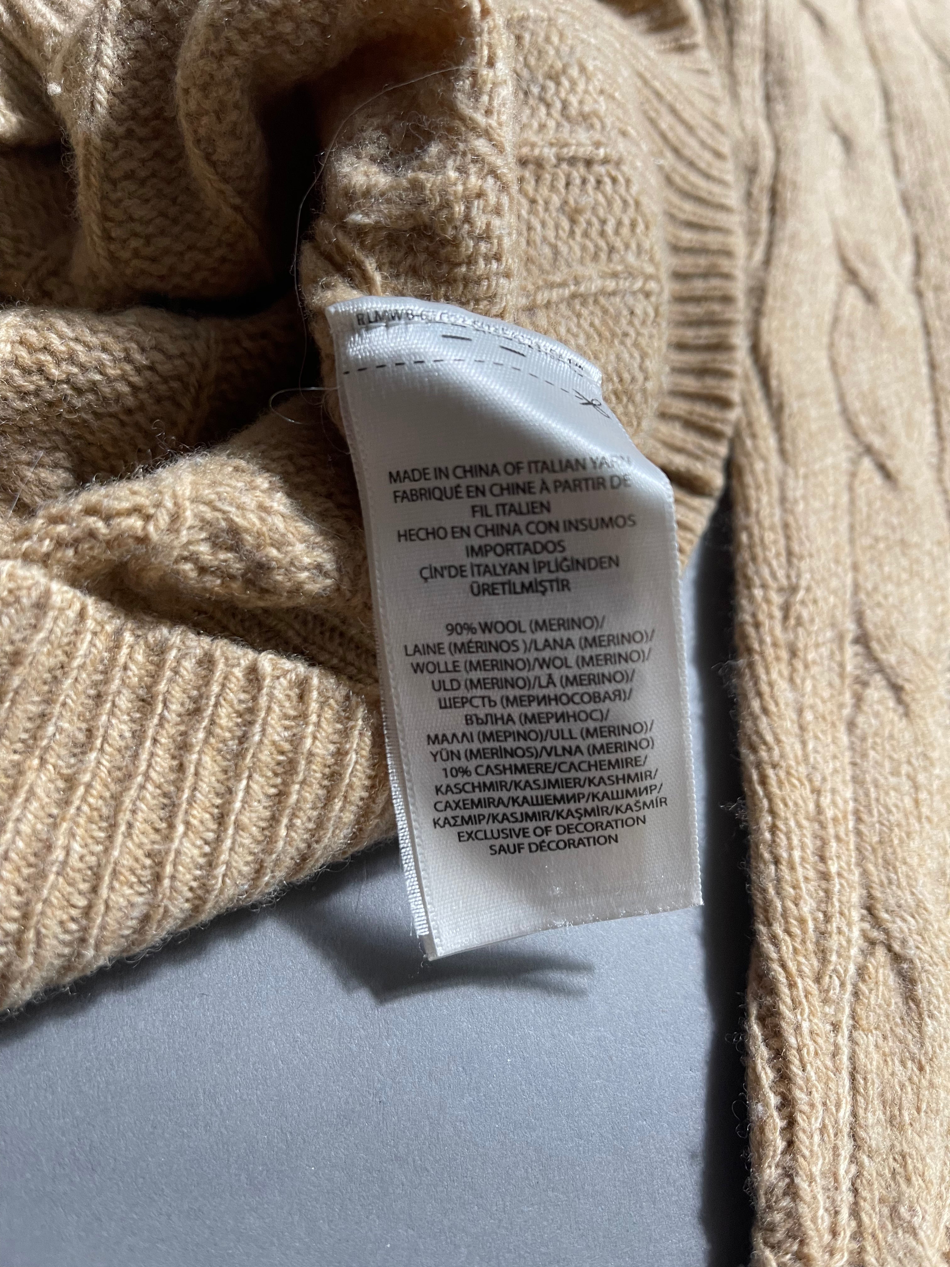 Polo Ralph Lauren Vintage Y2K Knit Sweatshirt S Womens