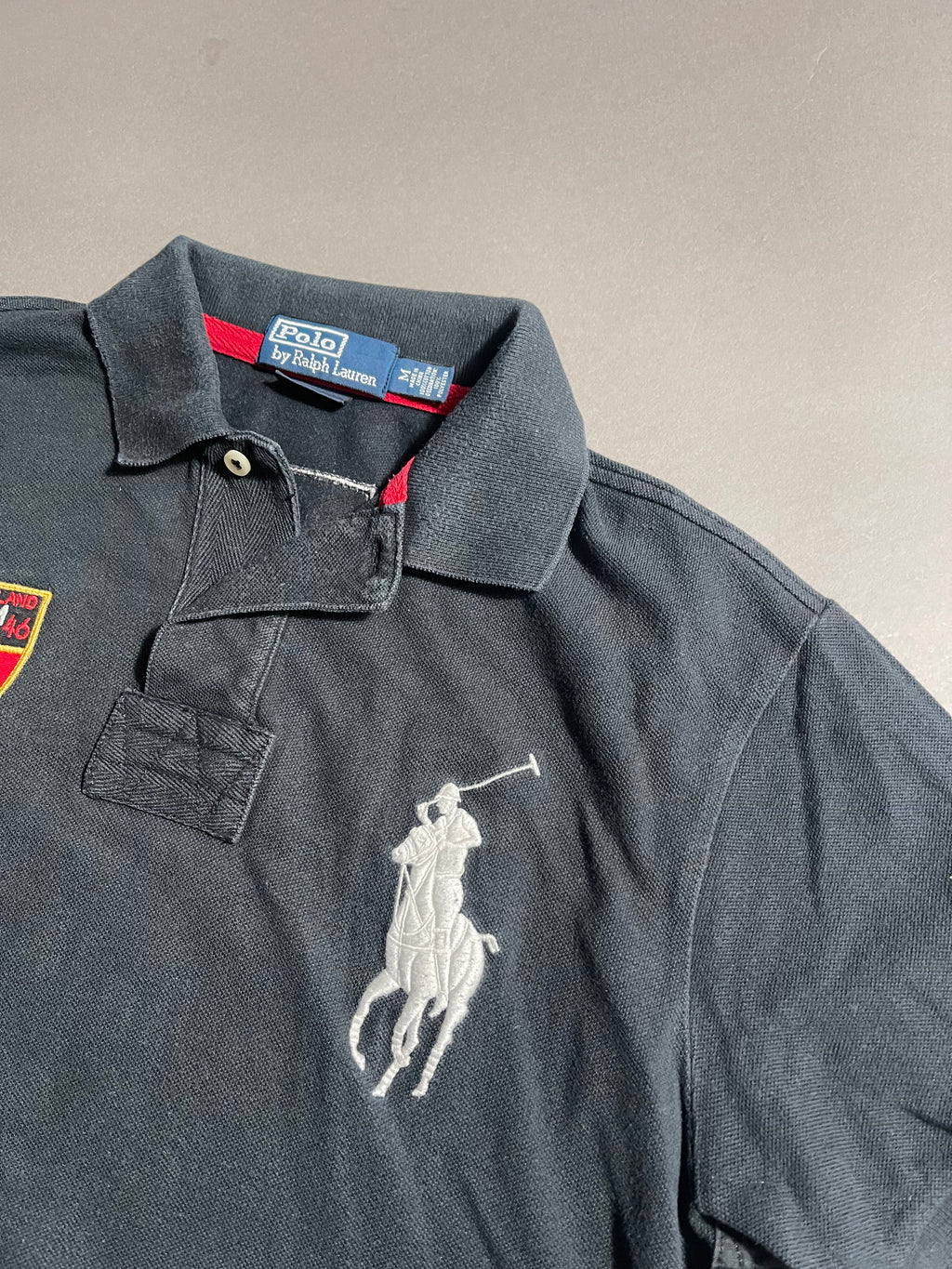 Polo Ralph Lauren x Suisse Y2K Polo Shirt M Mens