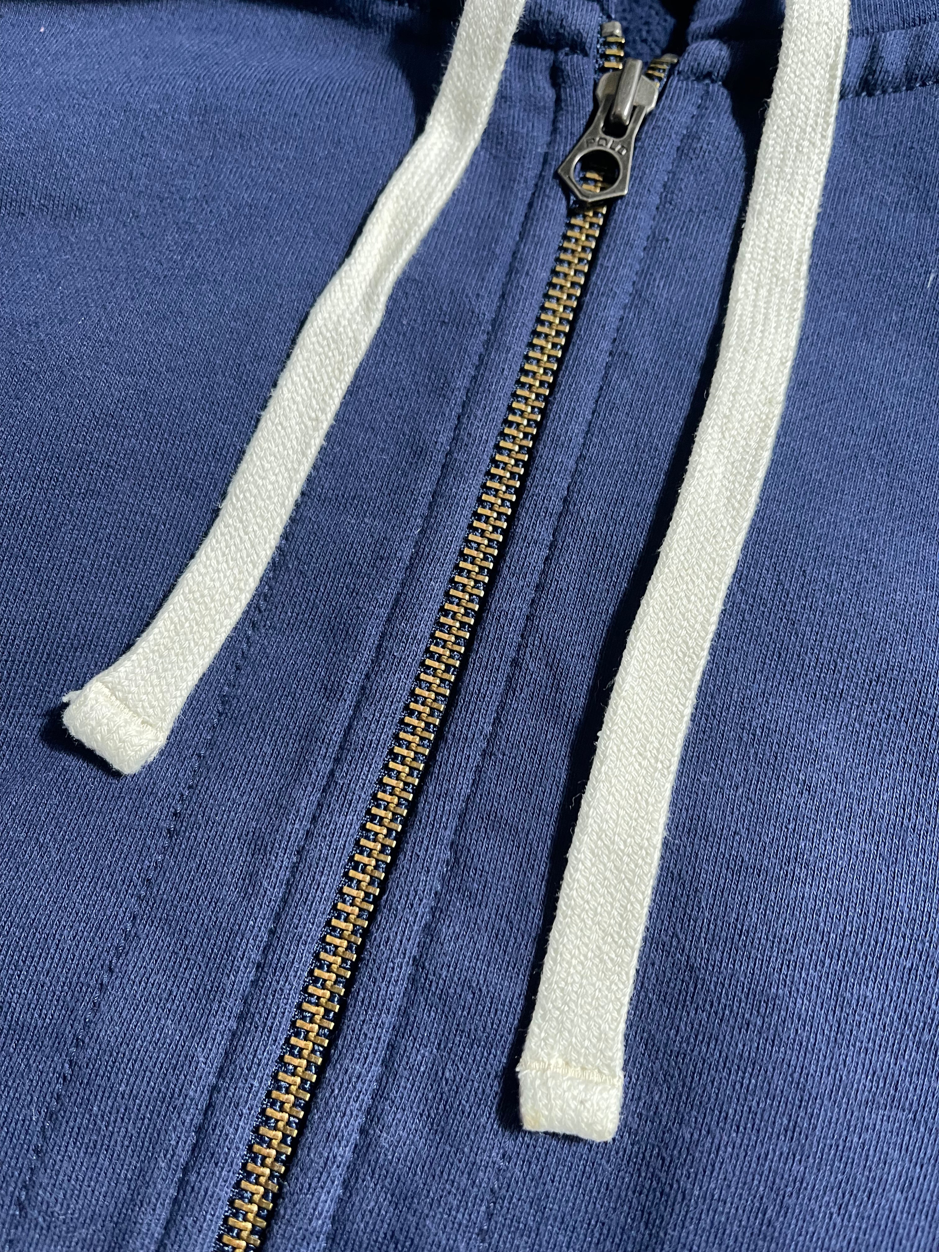 Polo Ralph Lauren Vintage Y2K Zip Hoodie L Mens