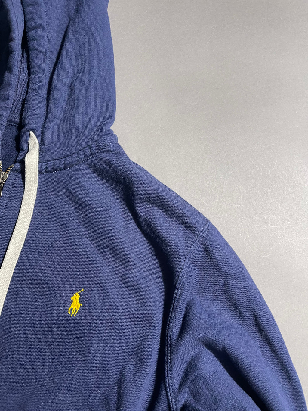 Polo Ralph Lauren Vintage Y2K Zip Hoodie L Mens