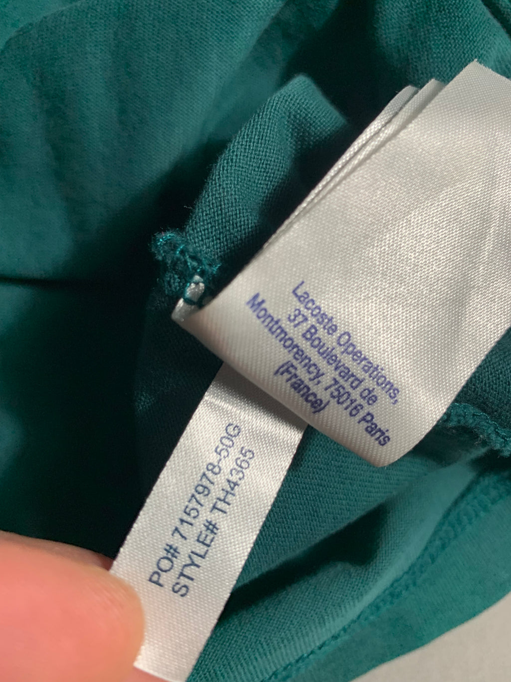 Lacoste Vintage Y2K T' M Mens