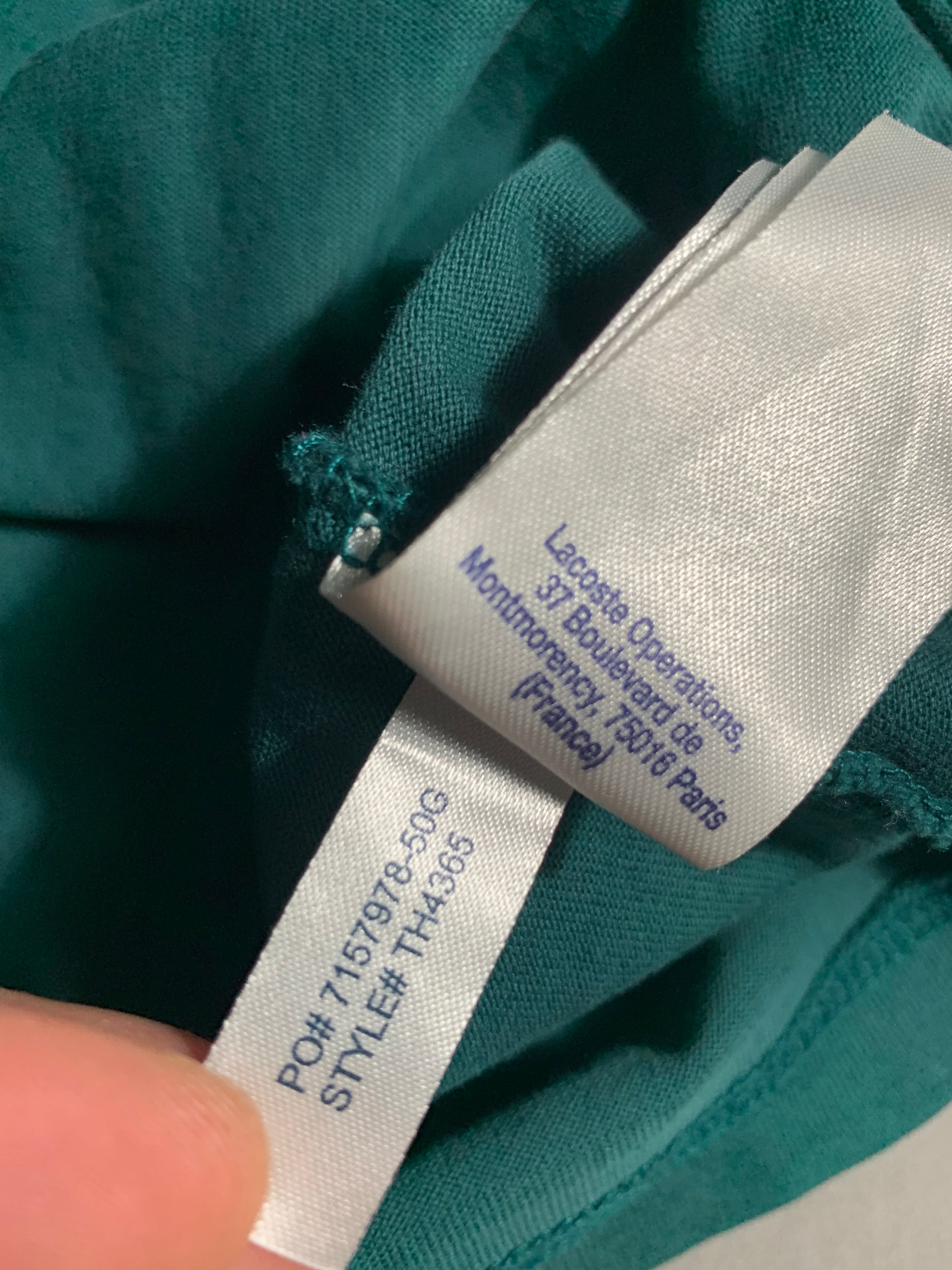 Lacoste Vintage Y2K T' M Mens