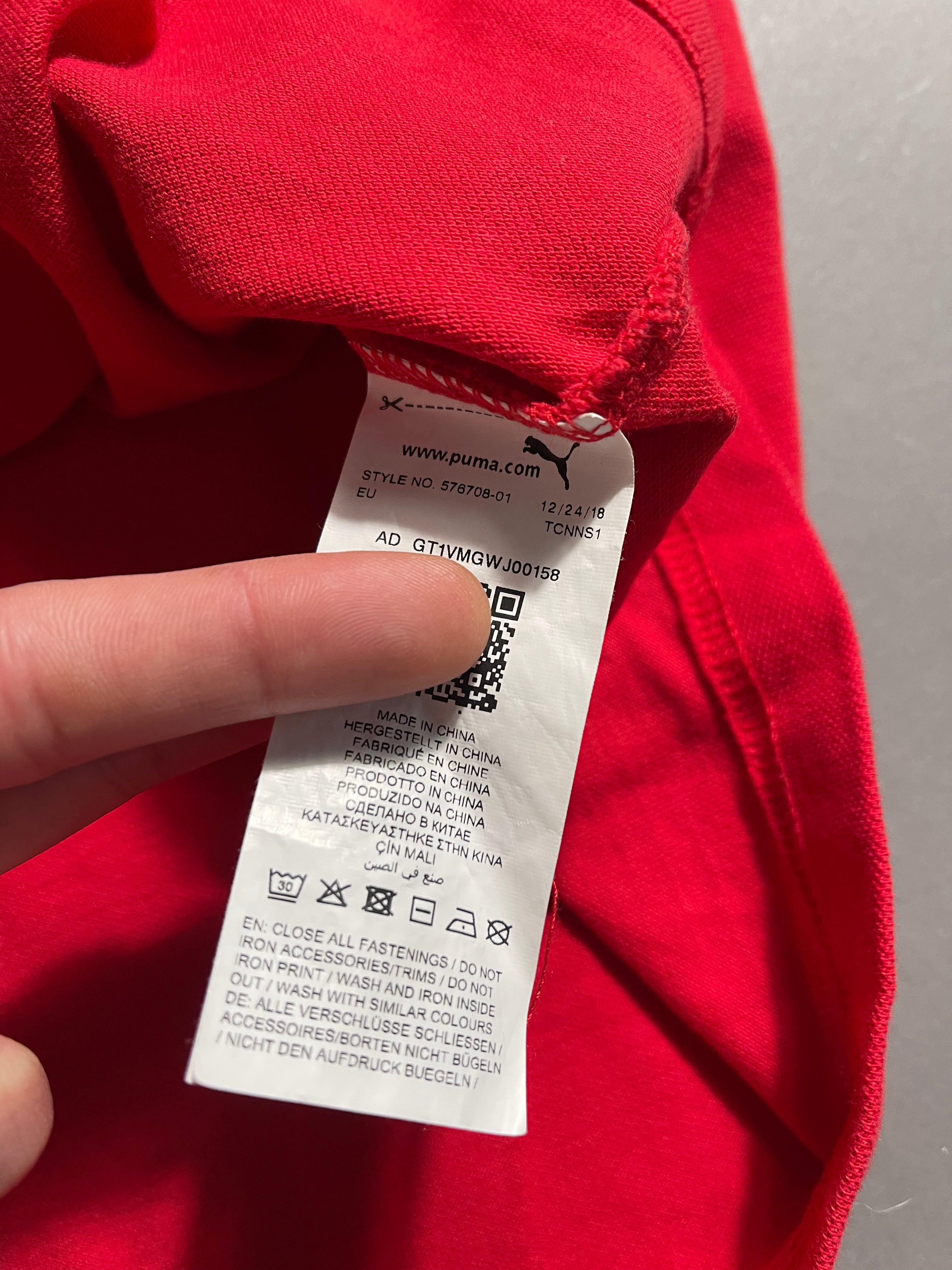 Puma x Ferrari Y2K Polo Shirt L Mens