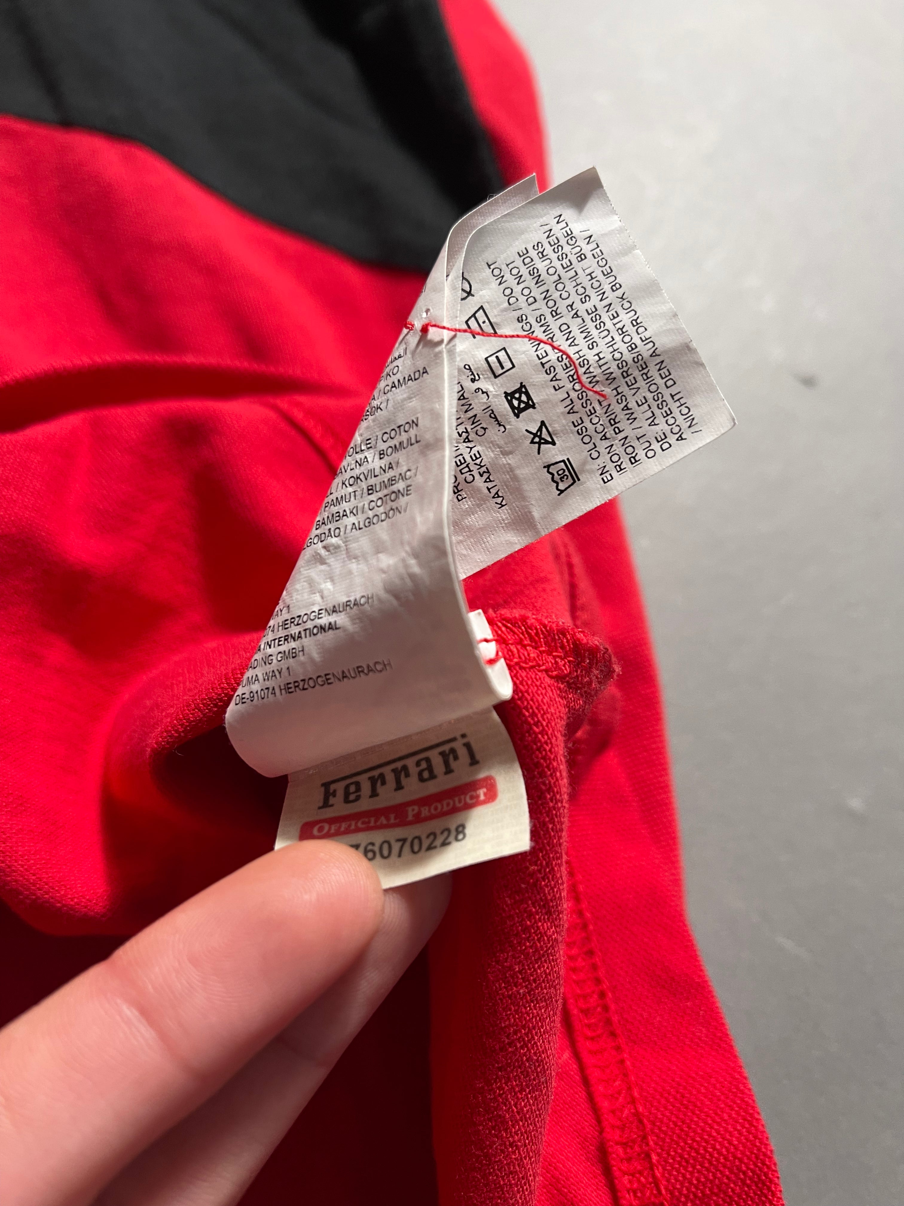 Puma x Ferrari Y2K Polo Shirt L Mens
