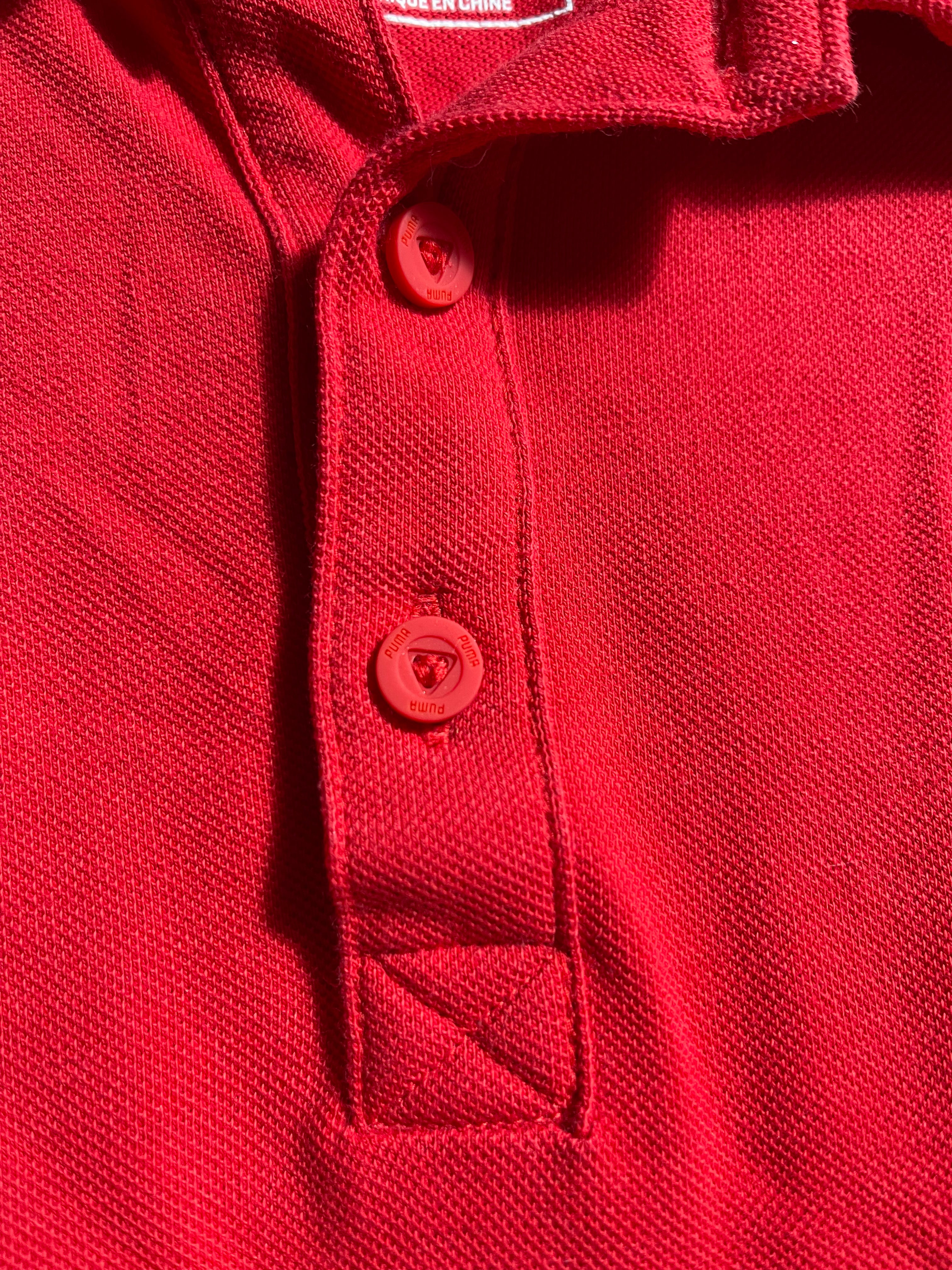 Puma x Ferrari Y2K Polo Shirt L Mens
