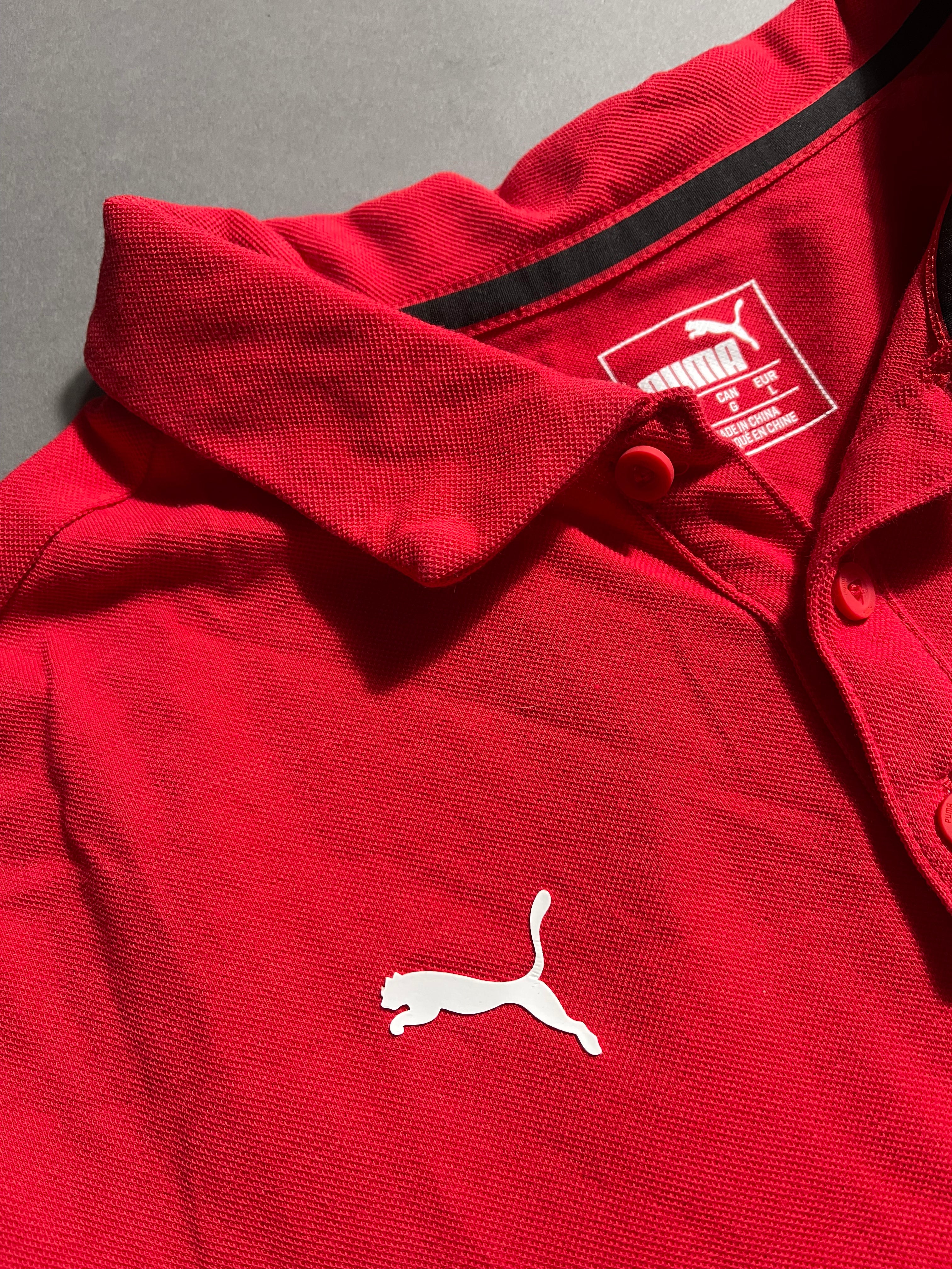 Puma x Ferrari Y2K Polo Shirt L Mens