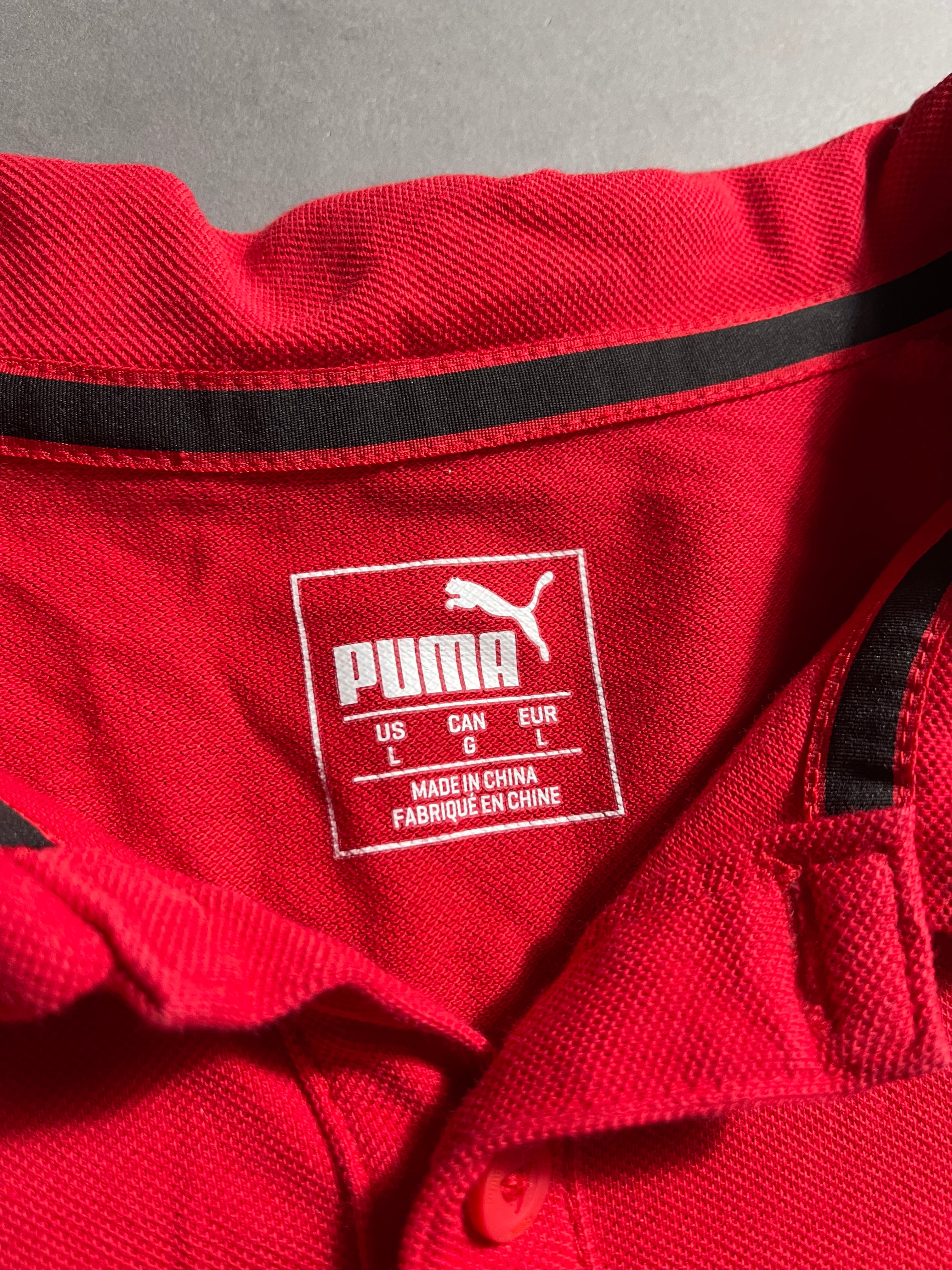 Puma x Ferrari Y2K Polo Shirt L Mens