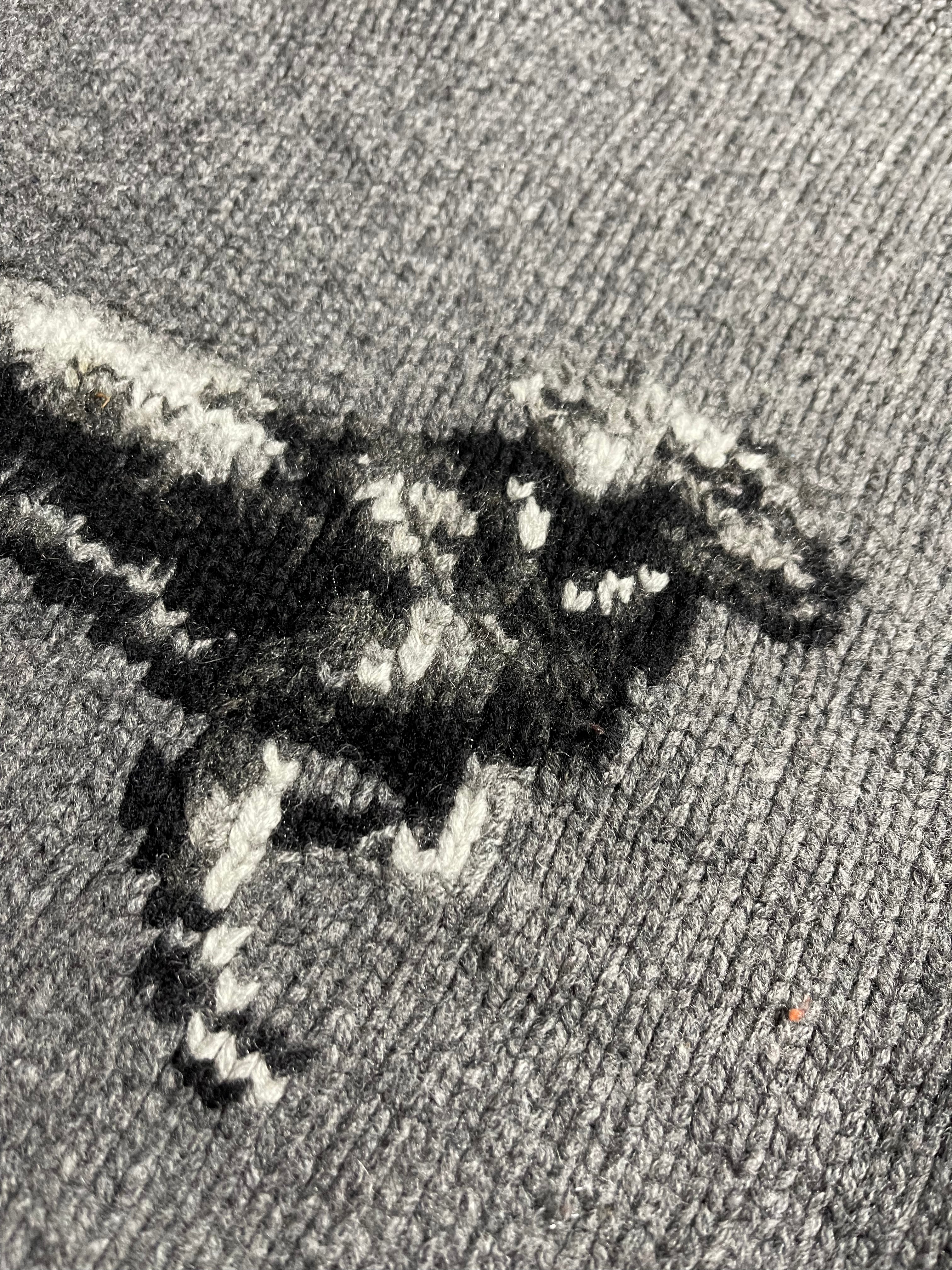 Polo Ralph Lauren Vintage Y2K Knit Sweatshirt Wool Cashmere M Mens