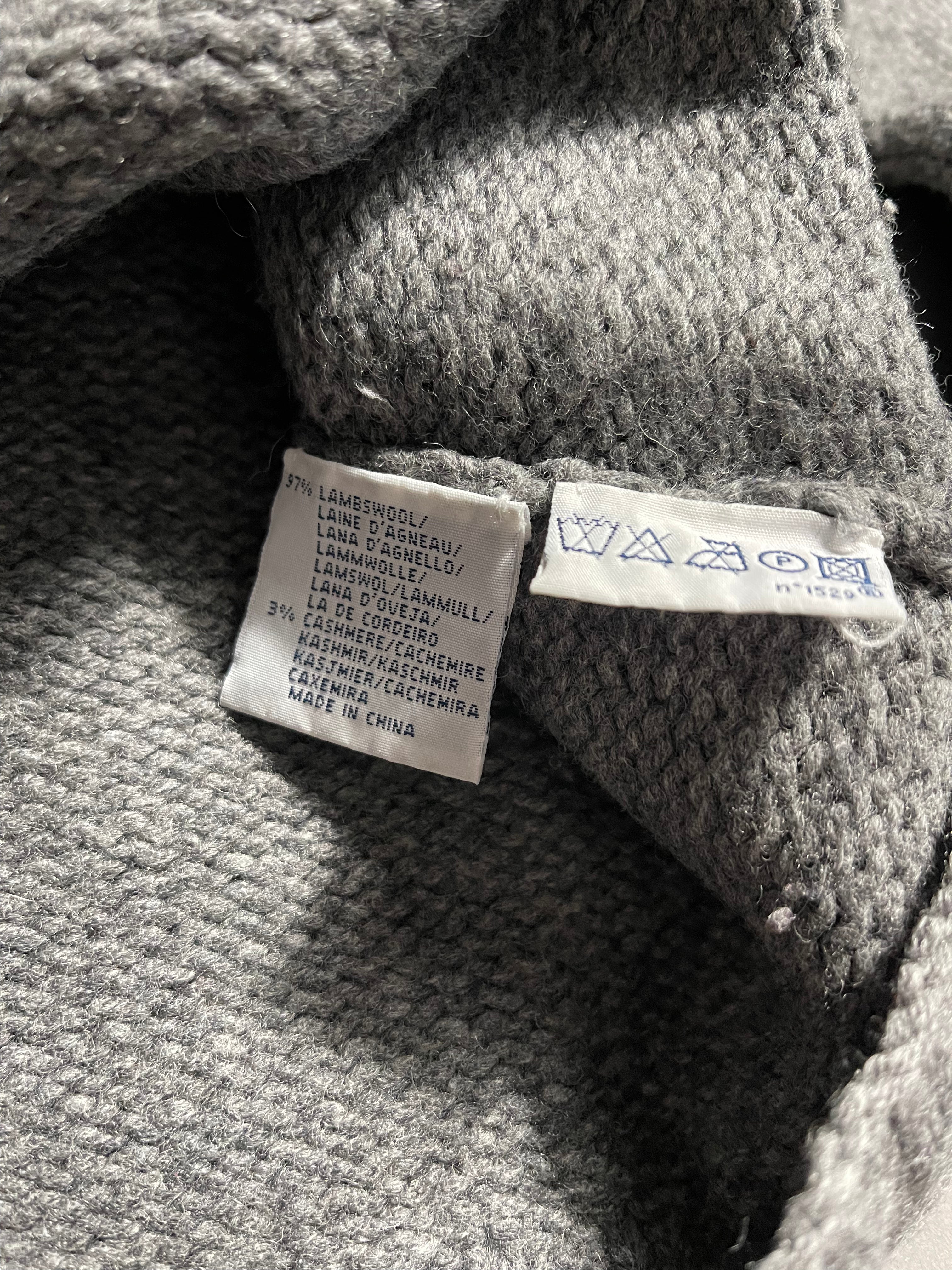 Polo Ralph Lauren Vintage Y2K Knit Sweatshirt Wool Cashmere M Mens