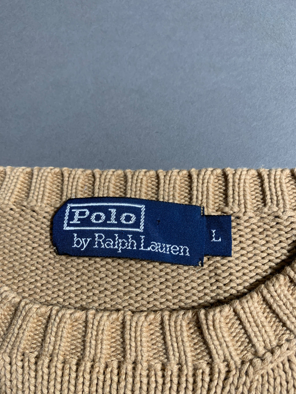Polo Ralph Lauren Vintage Y2K Sweatshirt Knit M Mens