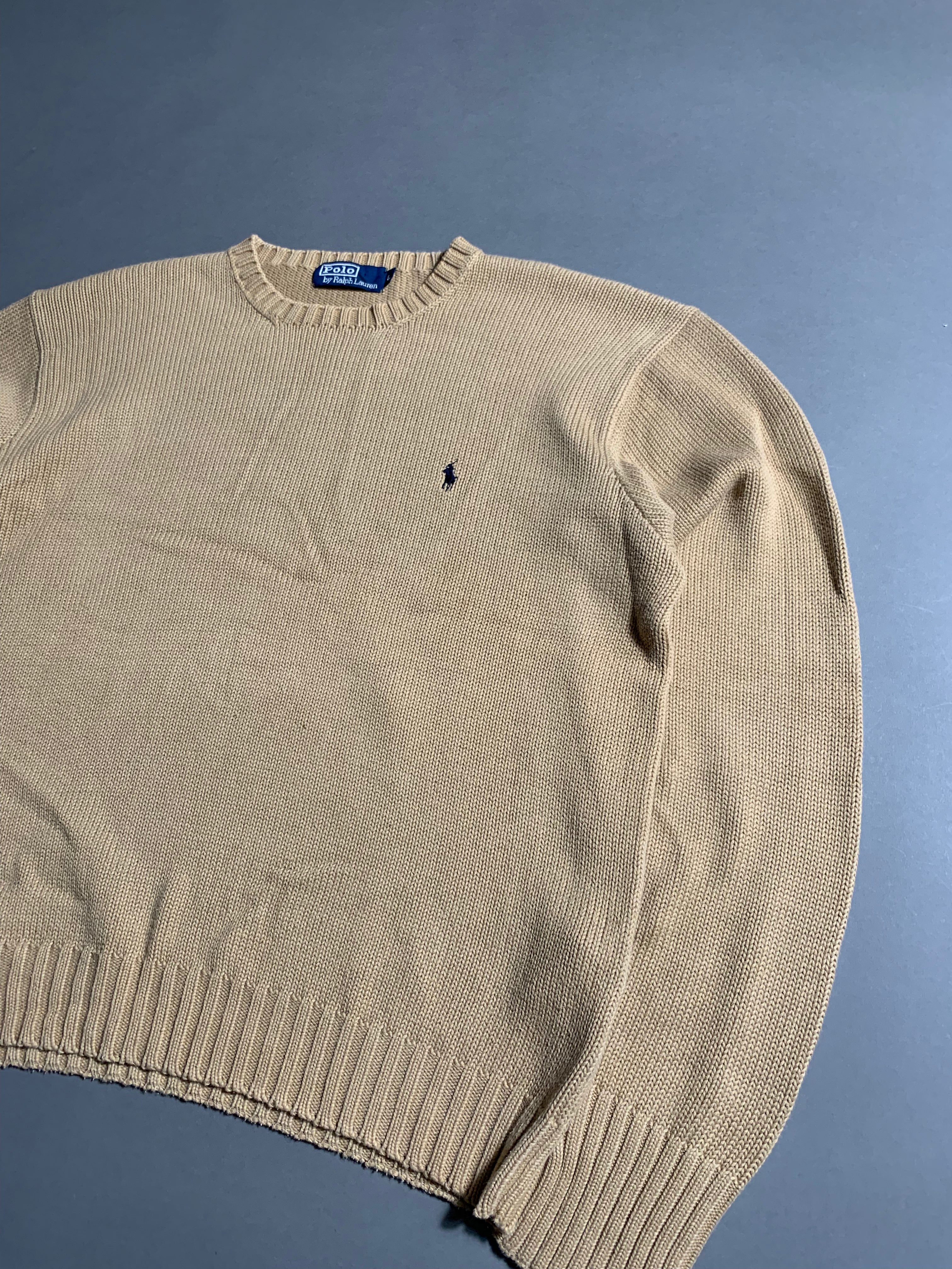 Polo Ralph Lauren Vintage Y2K Sweatshirt Knit M Mens