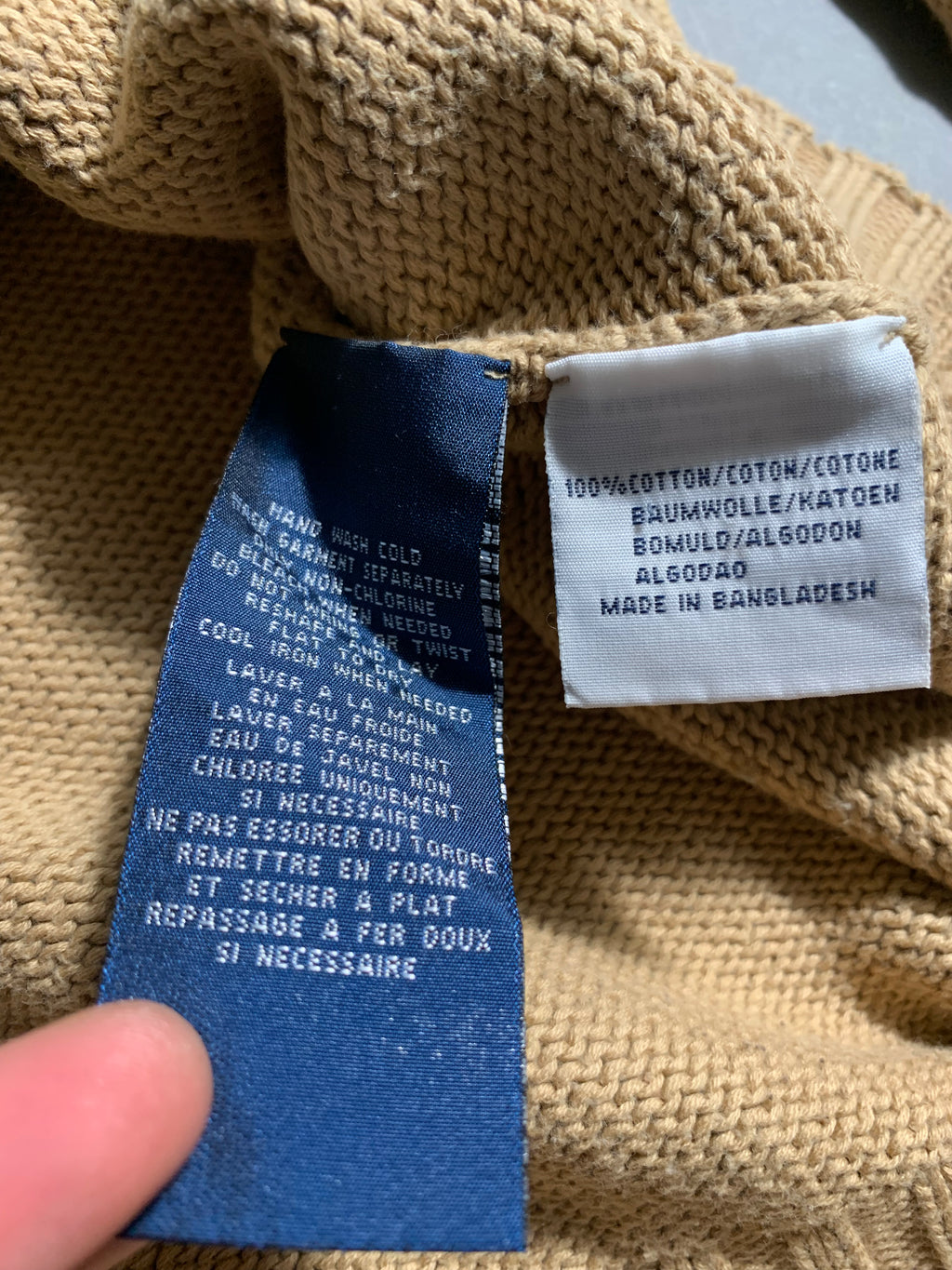 Polo Ralph Lauren Vintage Y2K Sweatshirt Knit M Mens