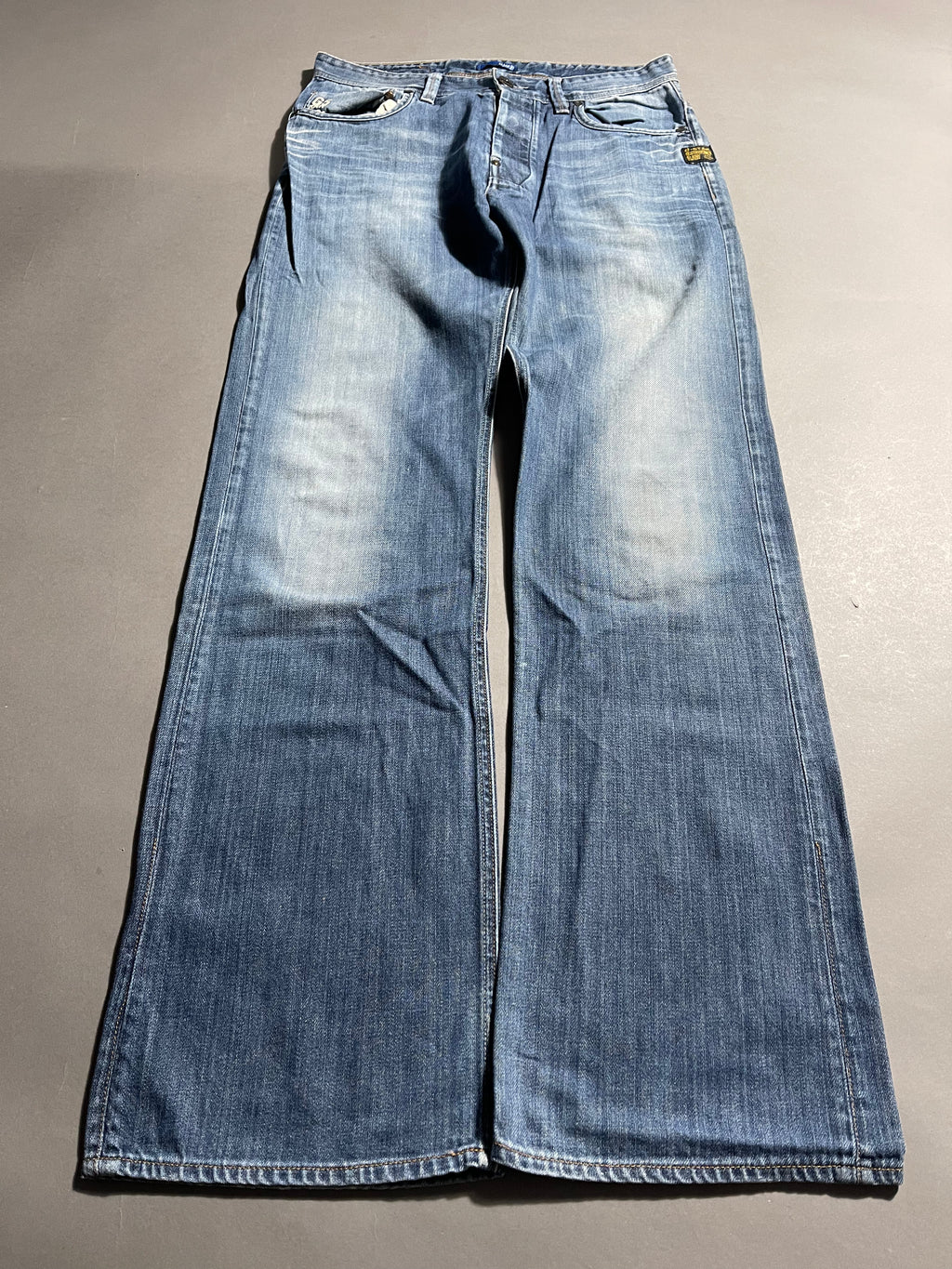 G-Star Raw Jeans Vintage Y2K Straight Leg Baggy Jeans L Mens