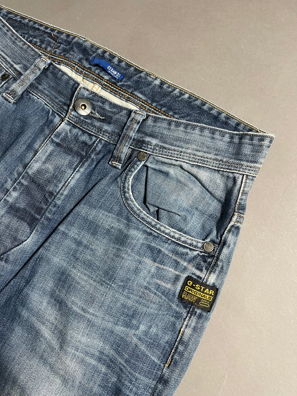 G-Star Raw Jeans Vintage Y2K Straight Leg Baggy Jeans L Mens