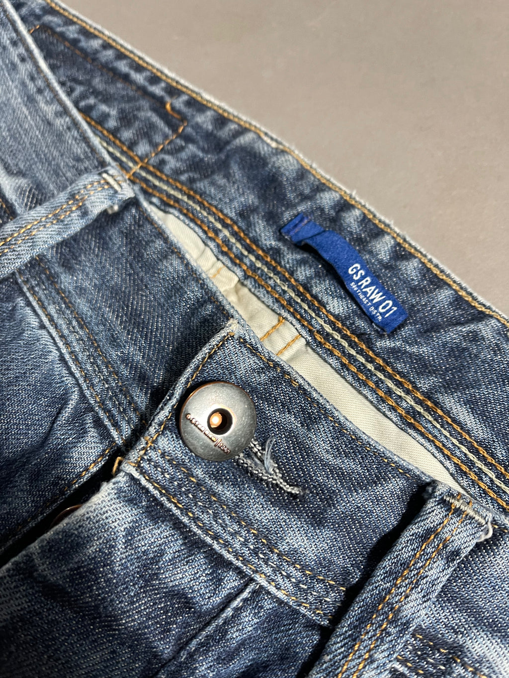 G-Star Raw Jeans Vintage Y2K Straight Leg Baggy Jeans L Mens