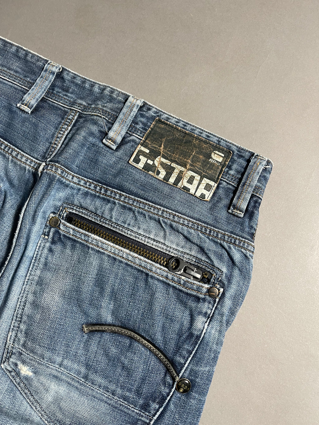 G-Star Raw Jeans Vintage Y2K Straight Leg Baggy Jeans L Mens