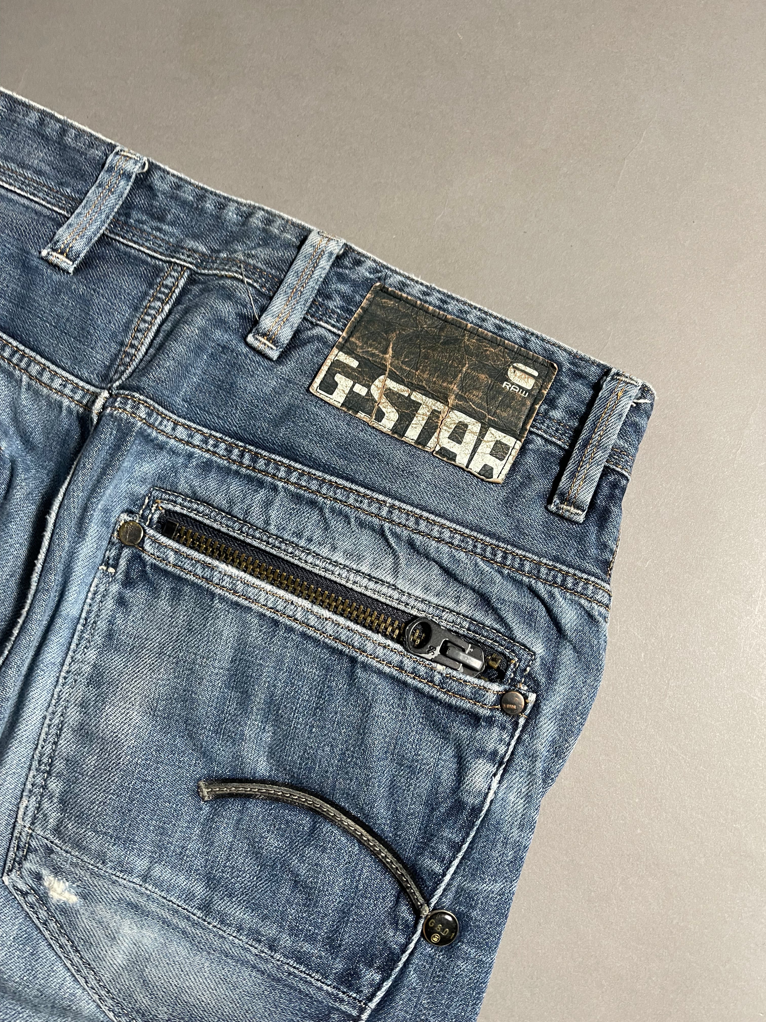 G-Star Raw Jeans Vintage Y2K Straight Leg Baggy Jeans L Mens