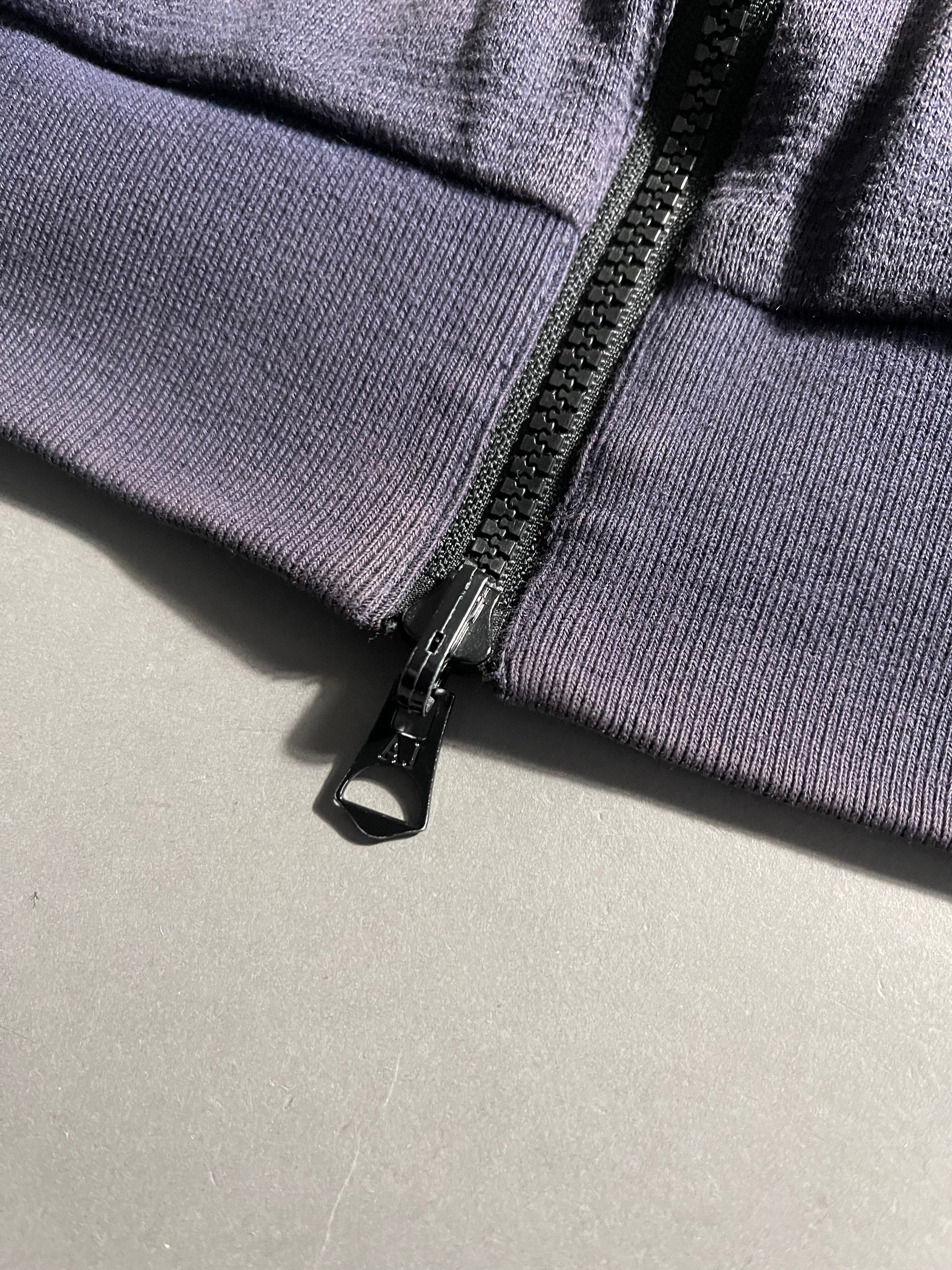 Armani Jeans Reversible Vintage Y2K Zip-Hoodie Windbreaker L Mens