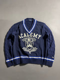 Polo Ralph Lauren Vintage Y2K Sweatshirt V-Neck M Mens