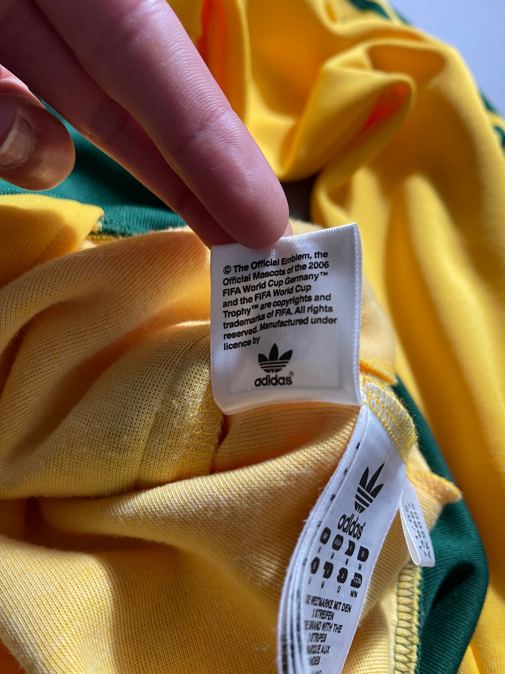 Adidas x Brasil Vintage Y2K Windbreaker M Mens
