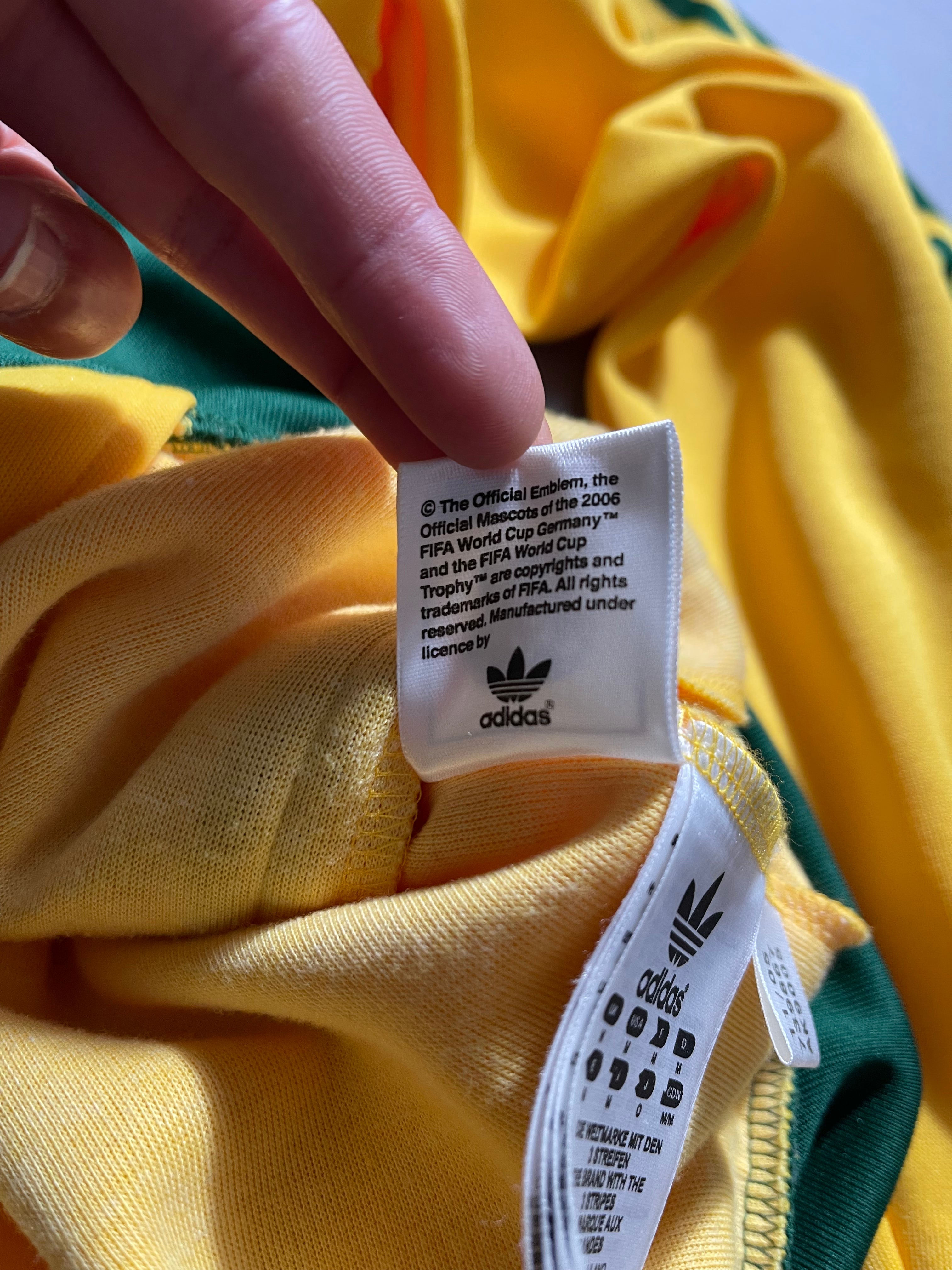 Adidas x Brasil Vintage Y2K Windbreaker M Mens