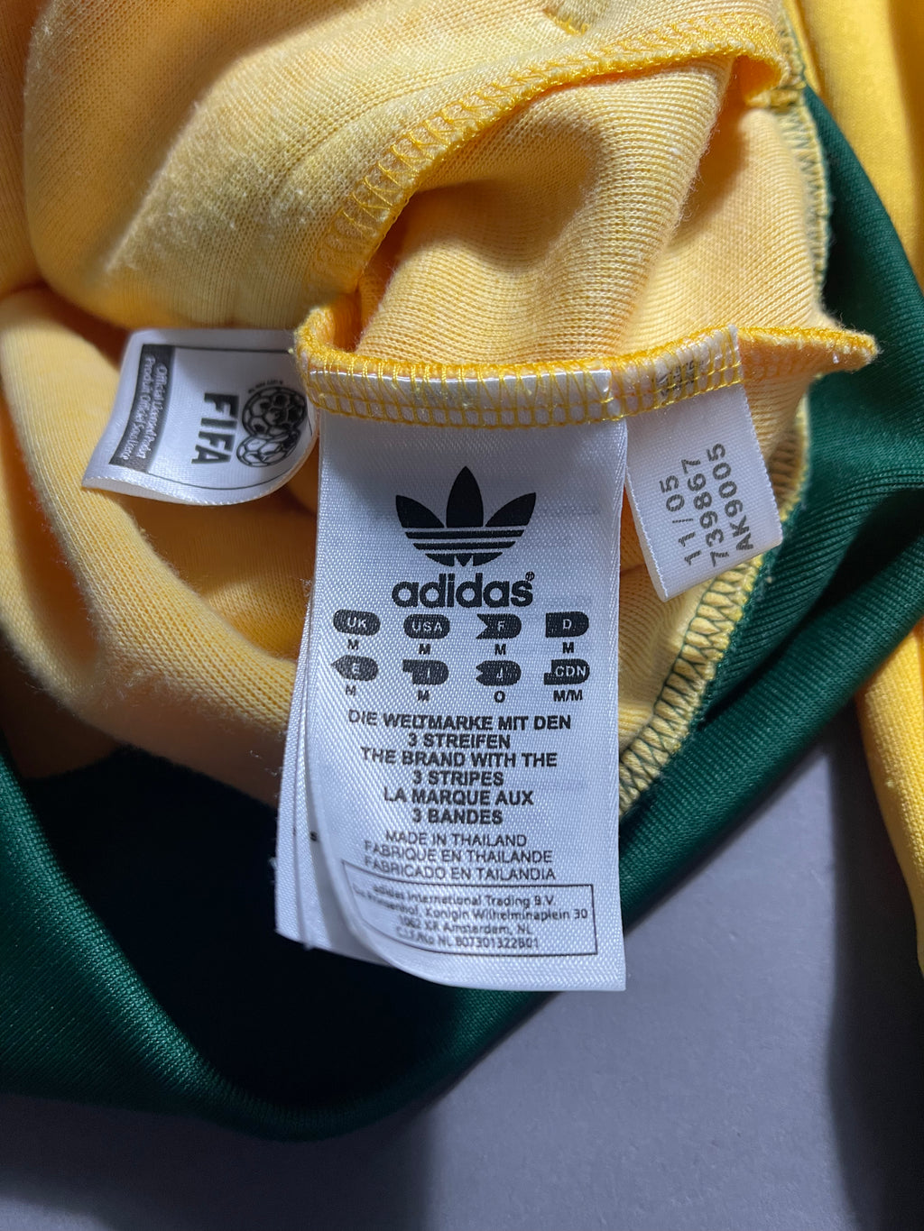 Adidas x Brasil Vintage Y2K Windbreaker M Mens