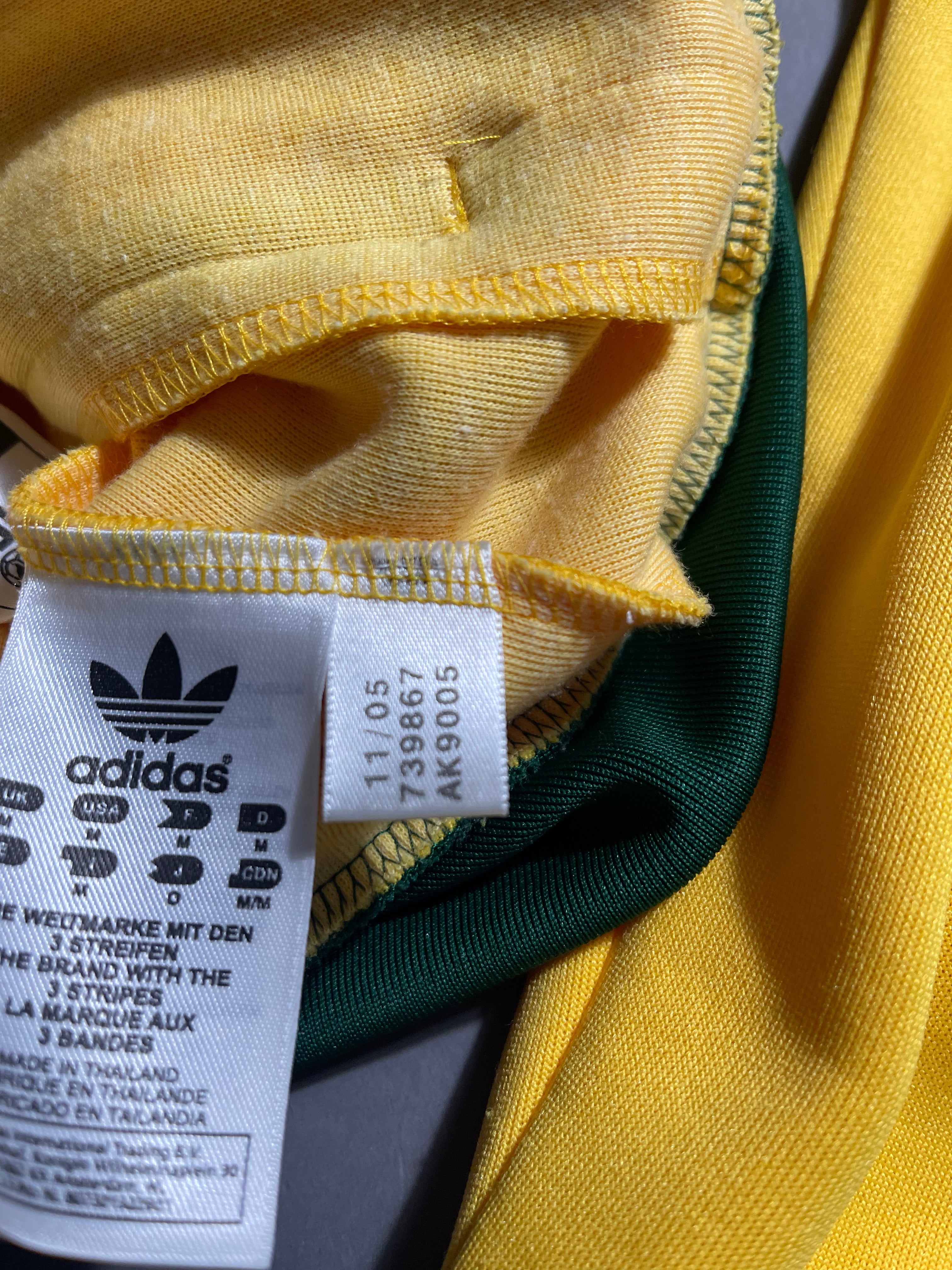 Adidas x Brasil Vintage Y2K Windbreaker M Mens