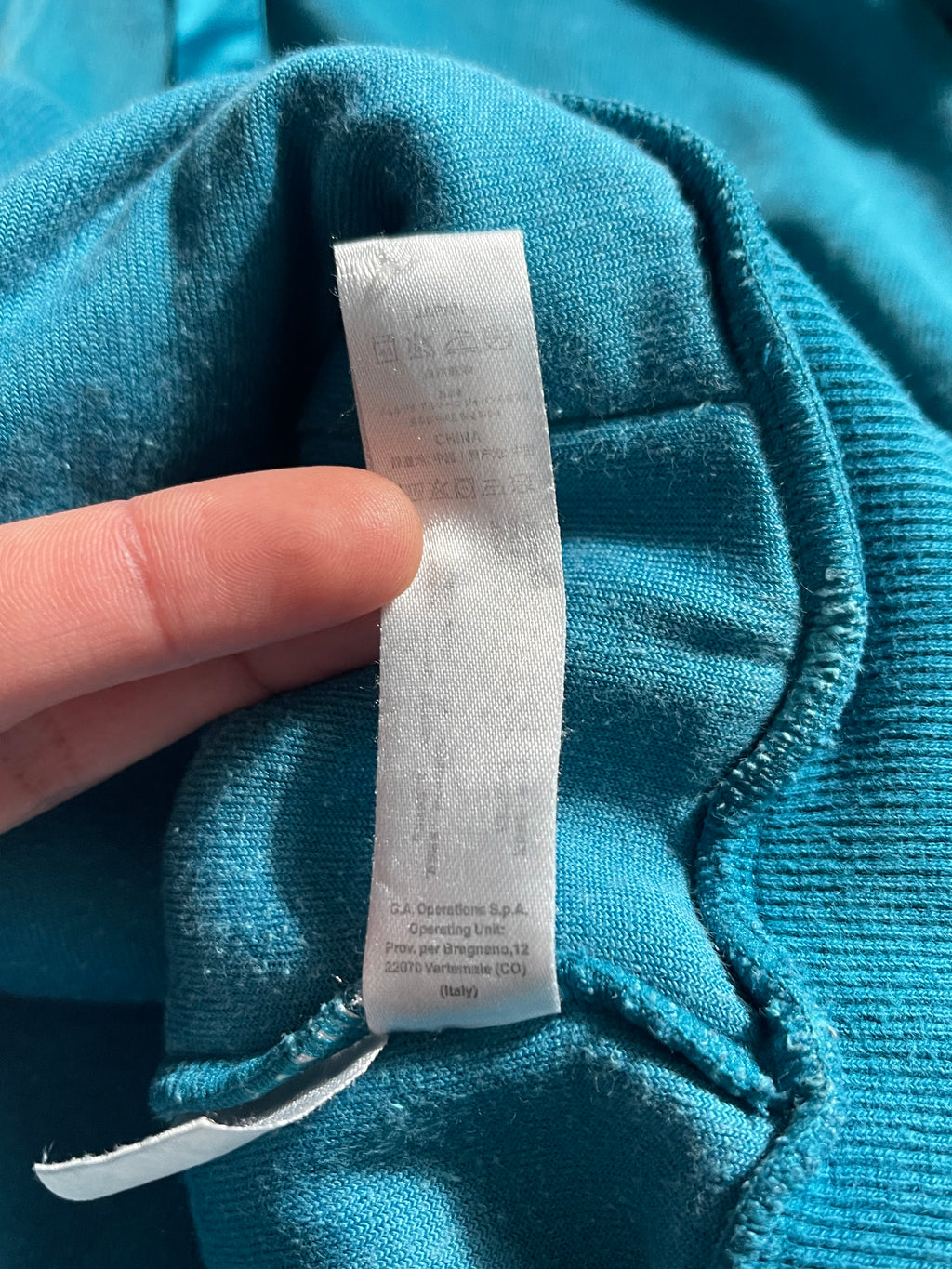Armani Vintage Y2K Zip-Hoodie L Womens