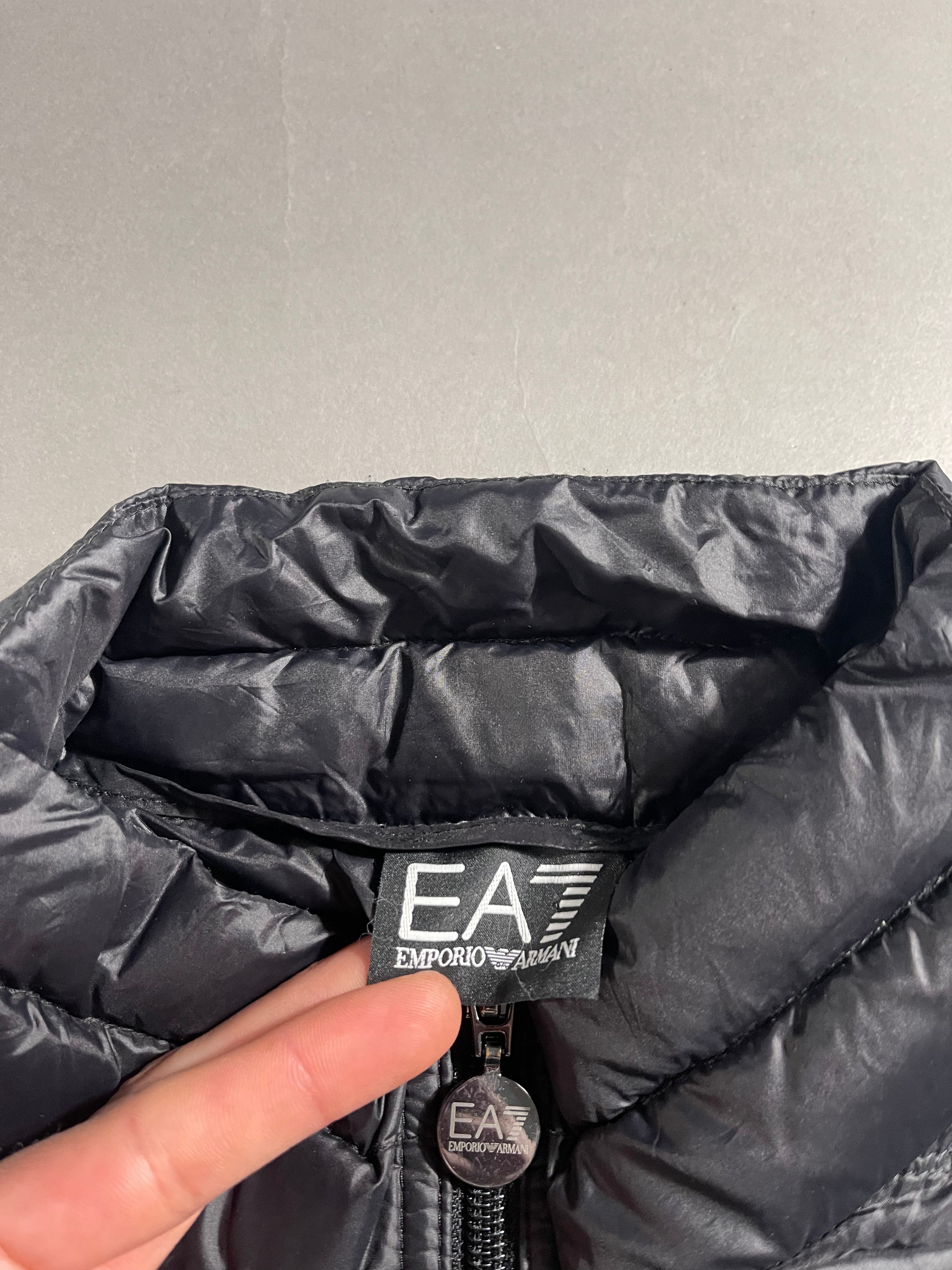 Emporio Armani 7 Vintage Y2K Quilted Puffer Jacket M Mens