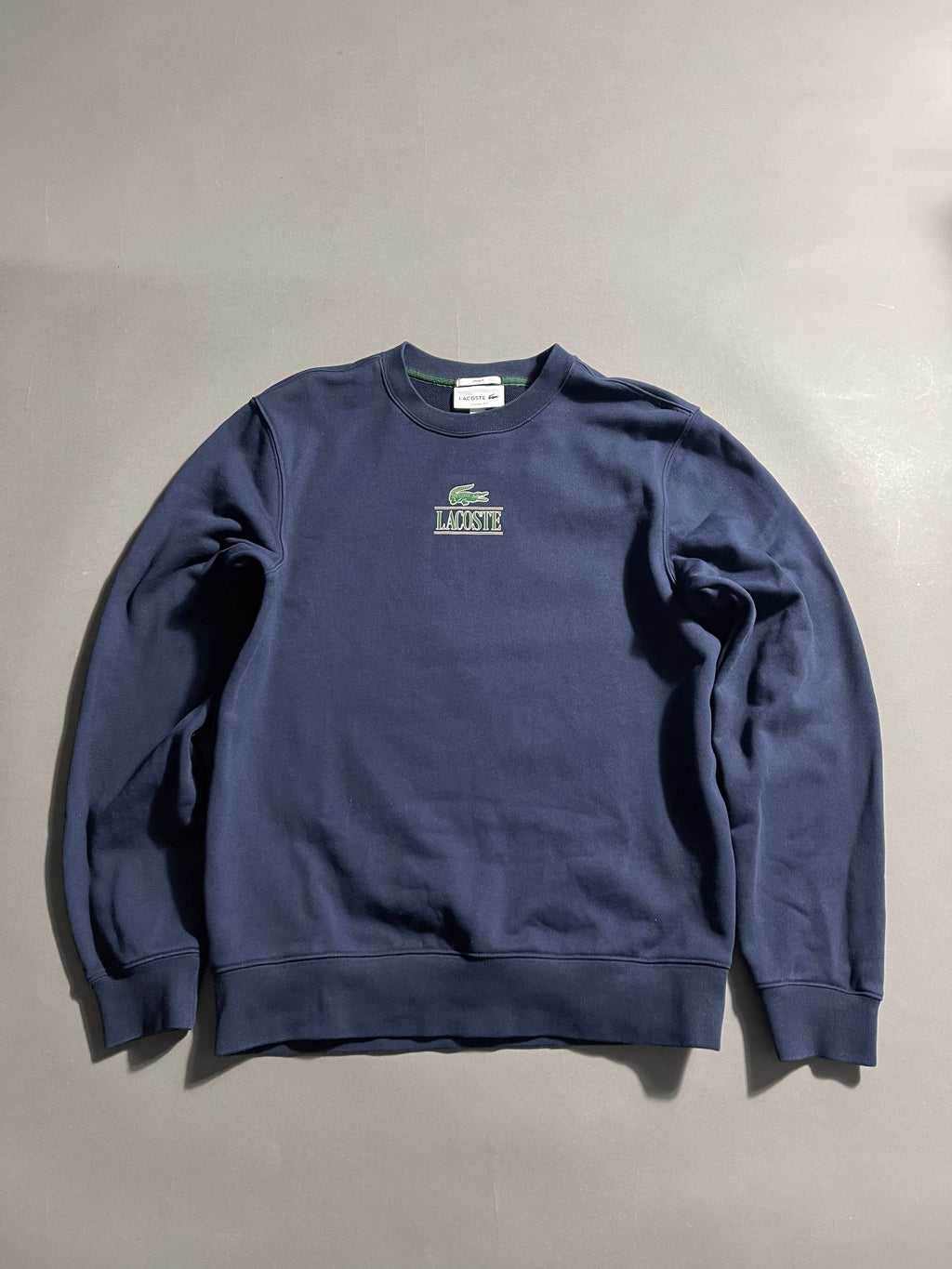 Lacoste Vintage Y2K Sweatshirt Knit S Mens