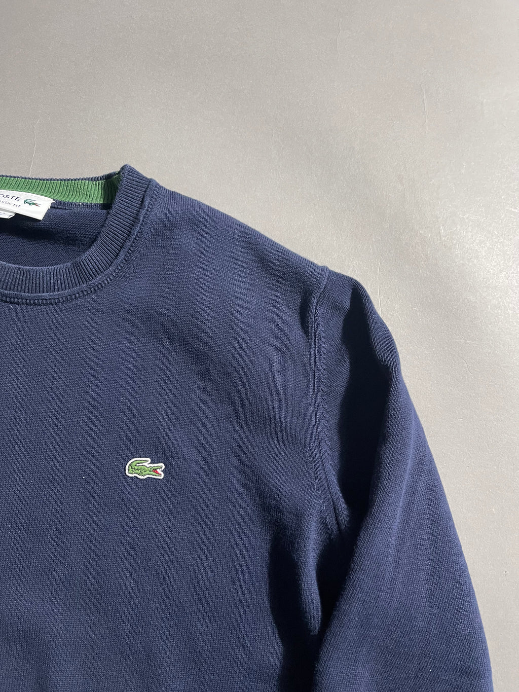 Lacoste Vintage Y2K Sweatshirt Knit L Mens