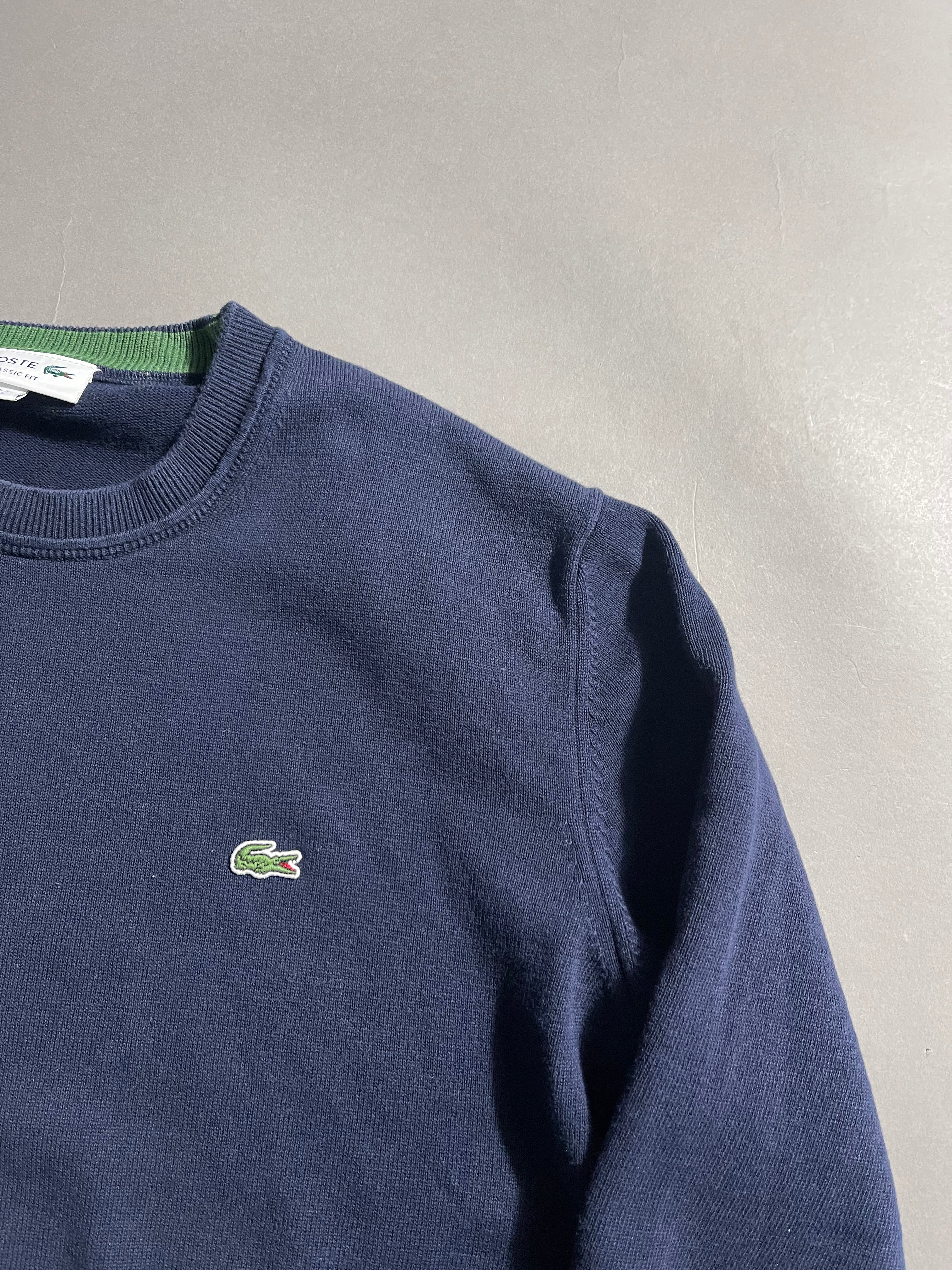 Lacoste Vintage Y2K Sweatshirt Knit L Mens