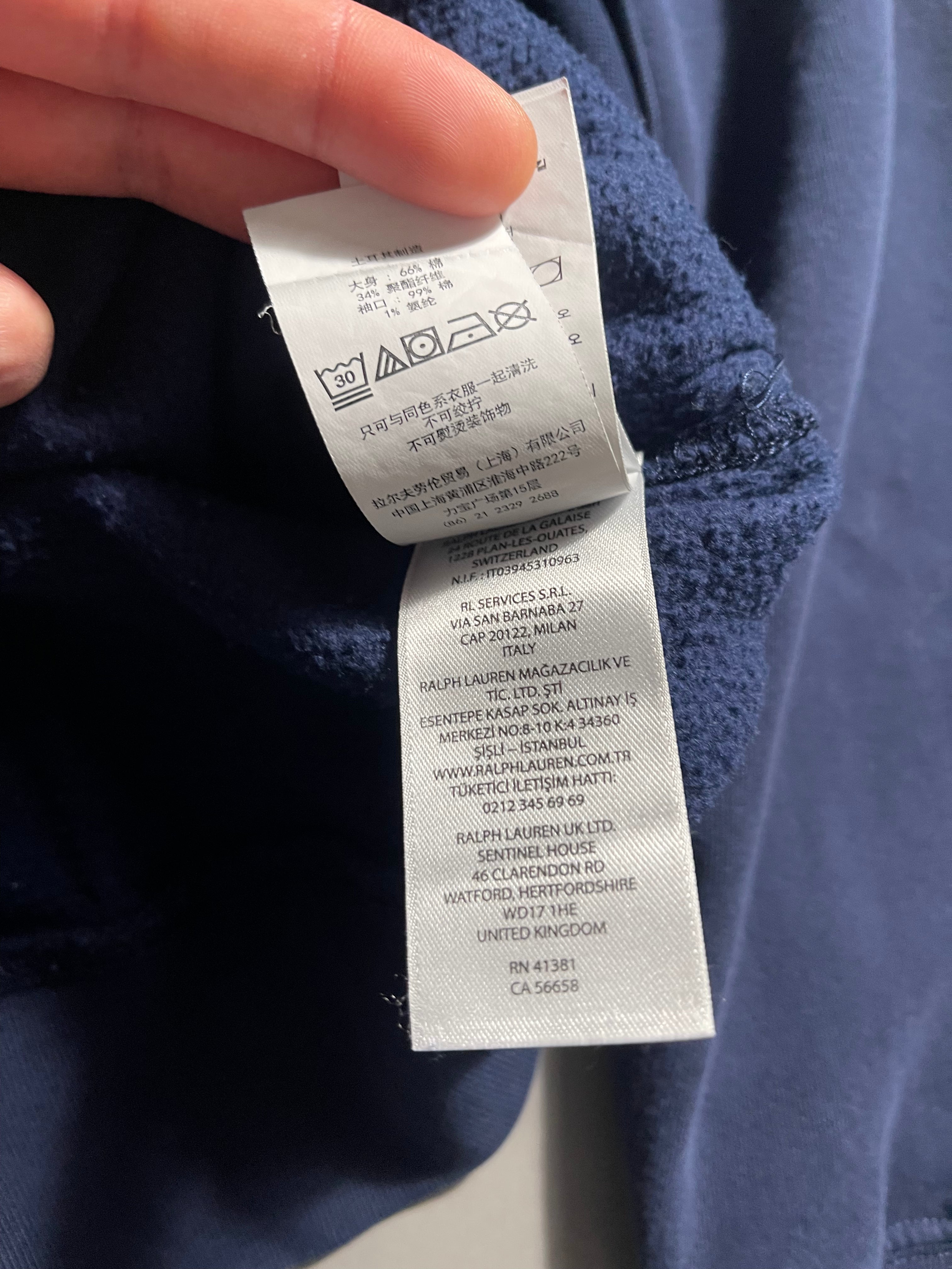 Polo Ralph Lauren Vintage Y2K Hoodie S Mens