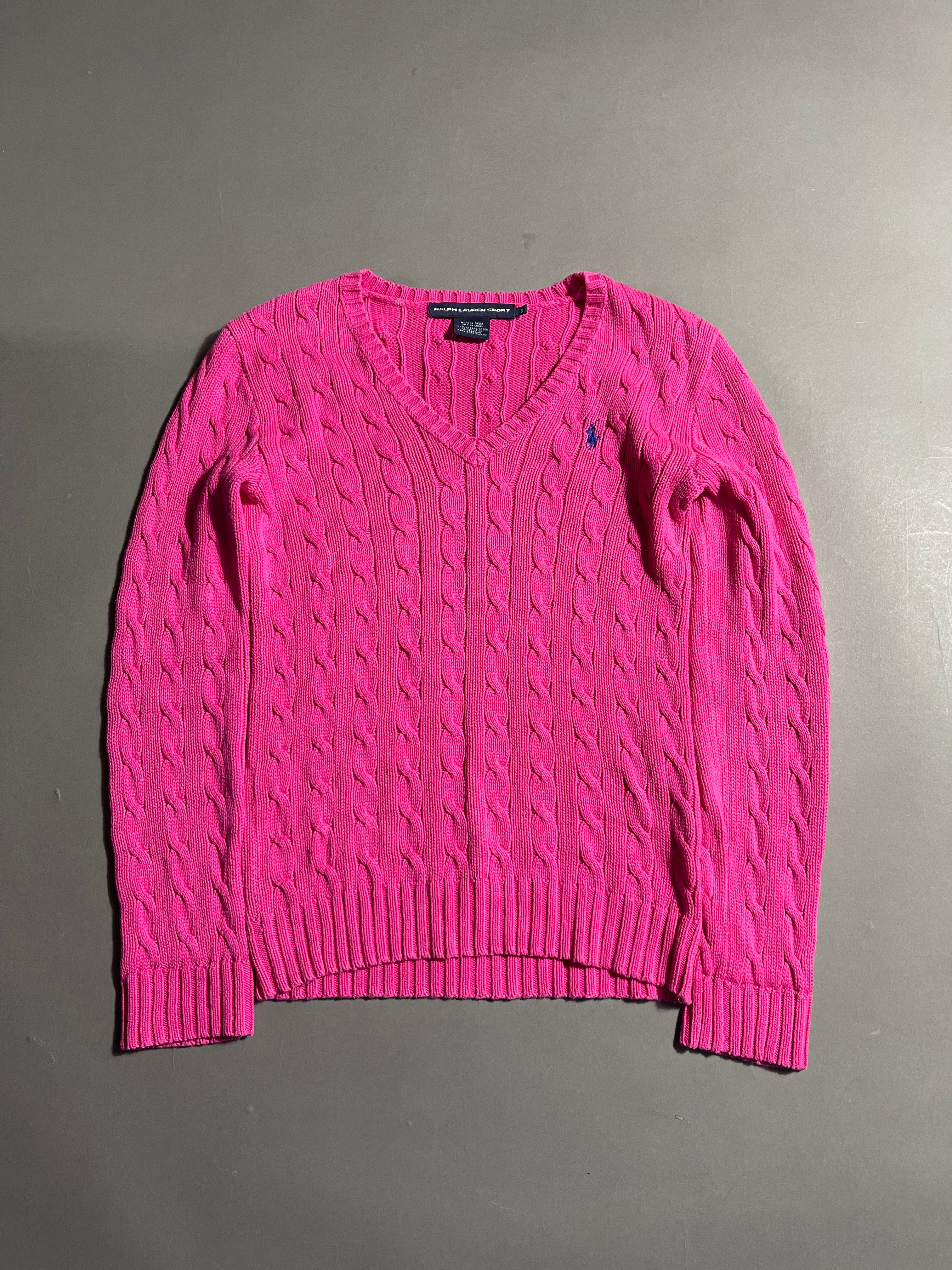 Polo Ralph Lauren Vintage Y2K Knit Sweatshirt S Womens