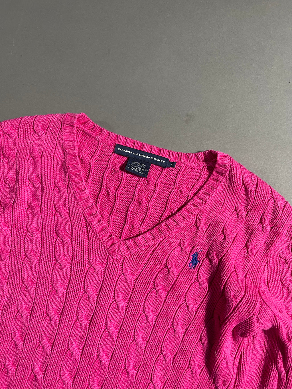 Polo Ralph Lauren Vintage Y2K Knit Sweatshirt S Womens