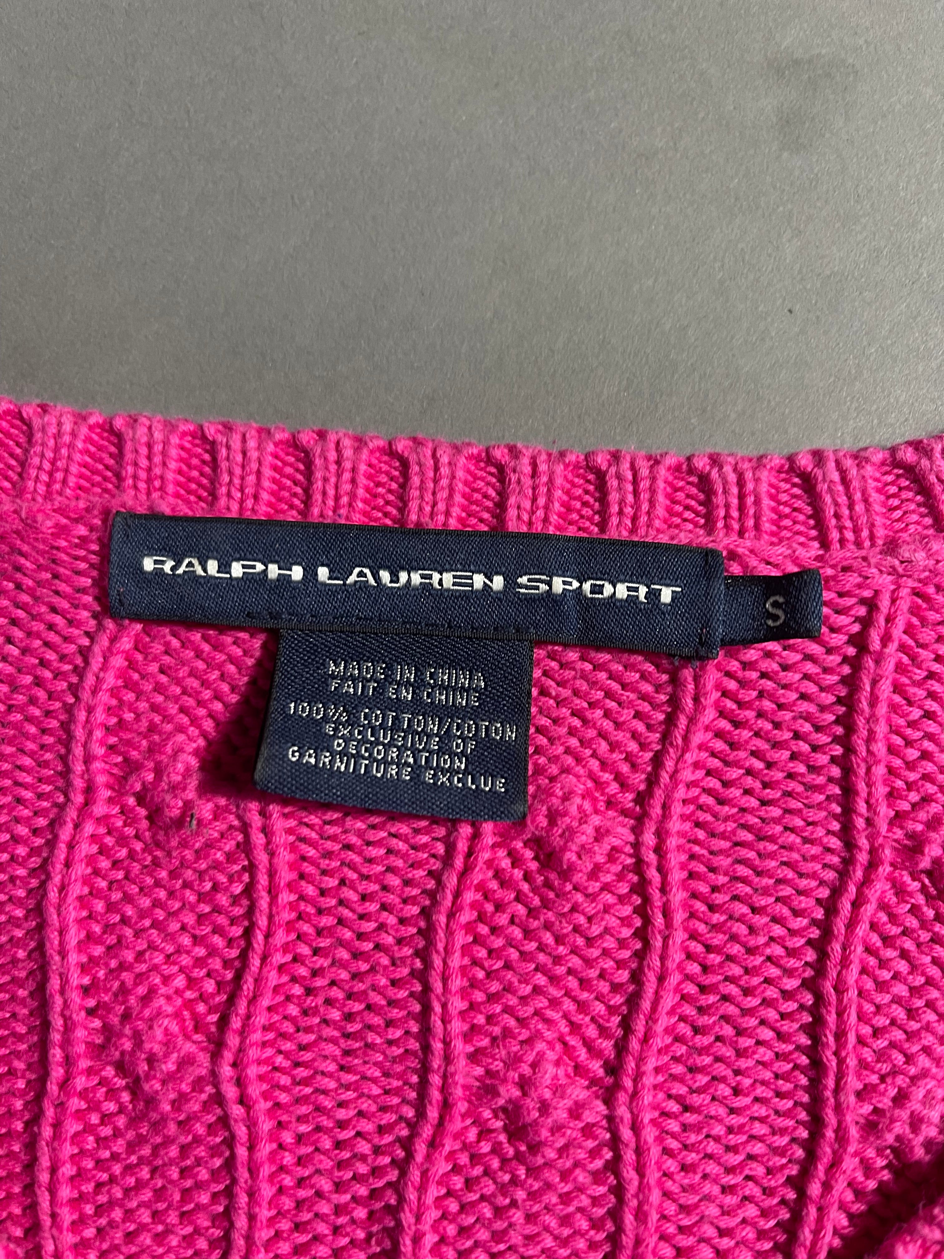 Polo Ralph Lauren Vintage Y2K Knit Sweatshirt S Womens